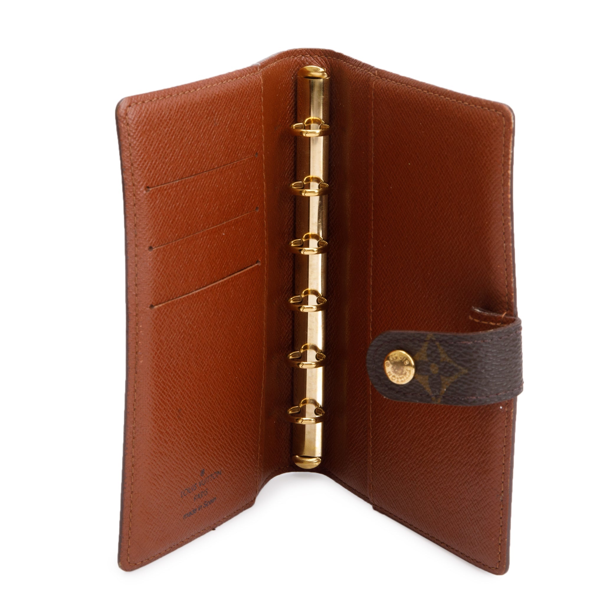 Louis Vuitton Monogram Small Ring Agenda Cover