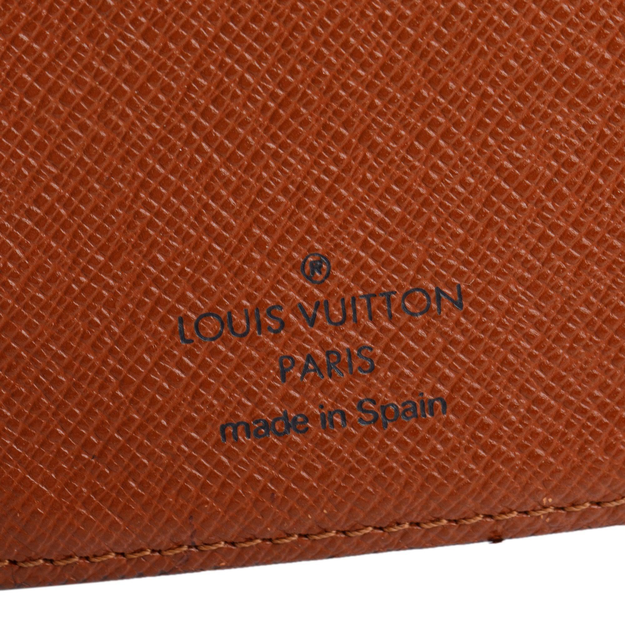 Louis Vuitton Monogram Small Ring Agenda Cover