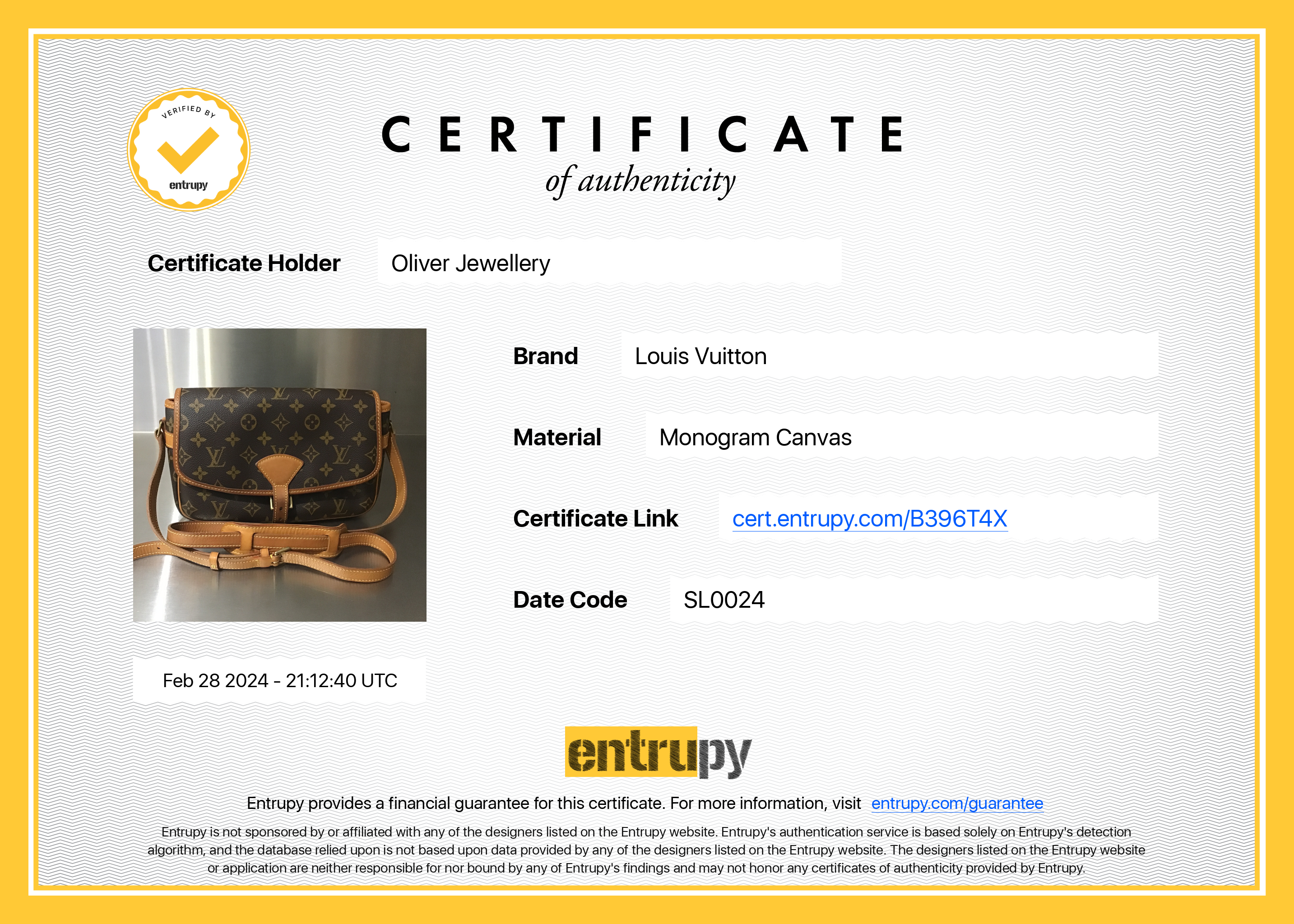 Louis Vuitton Monogram Sologne Crossbody Bag