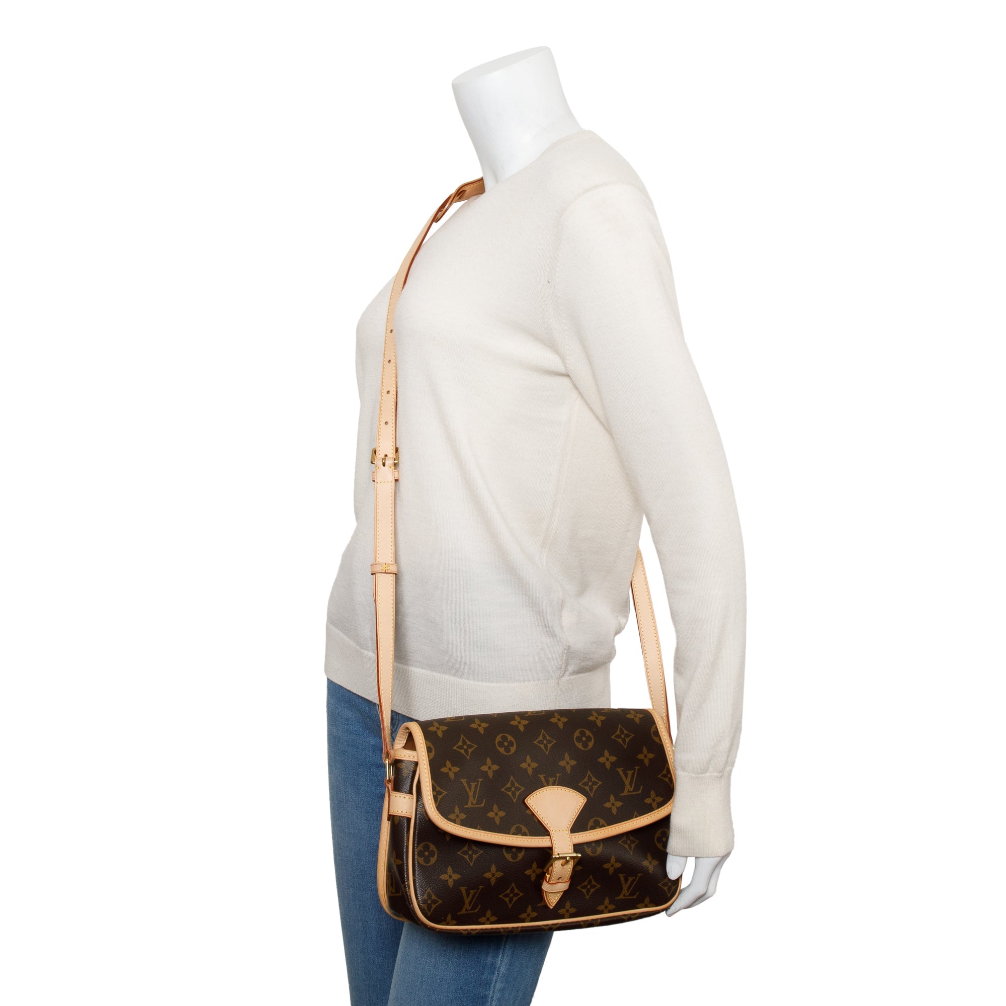 Louis Vuitton Monogram Sologne Crossbody Bag