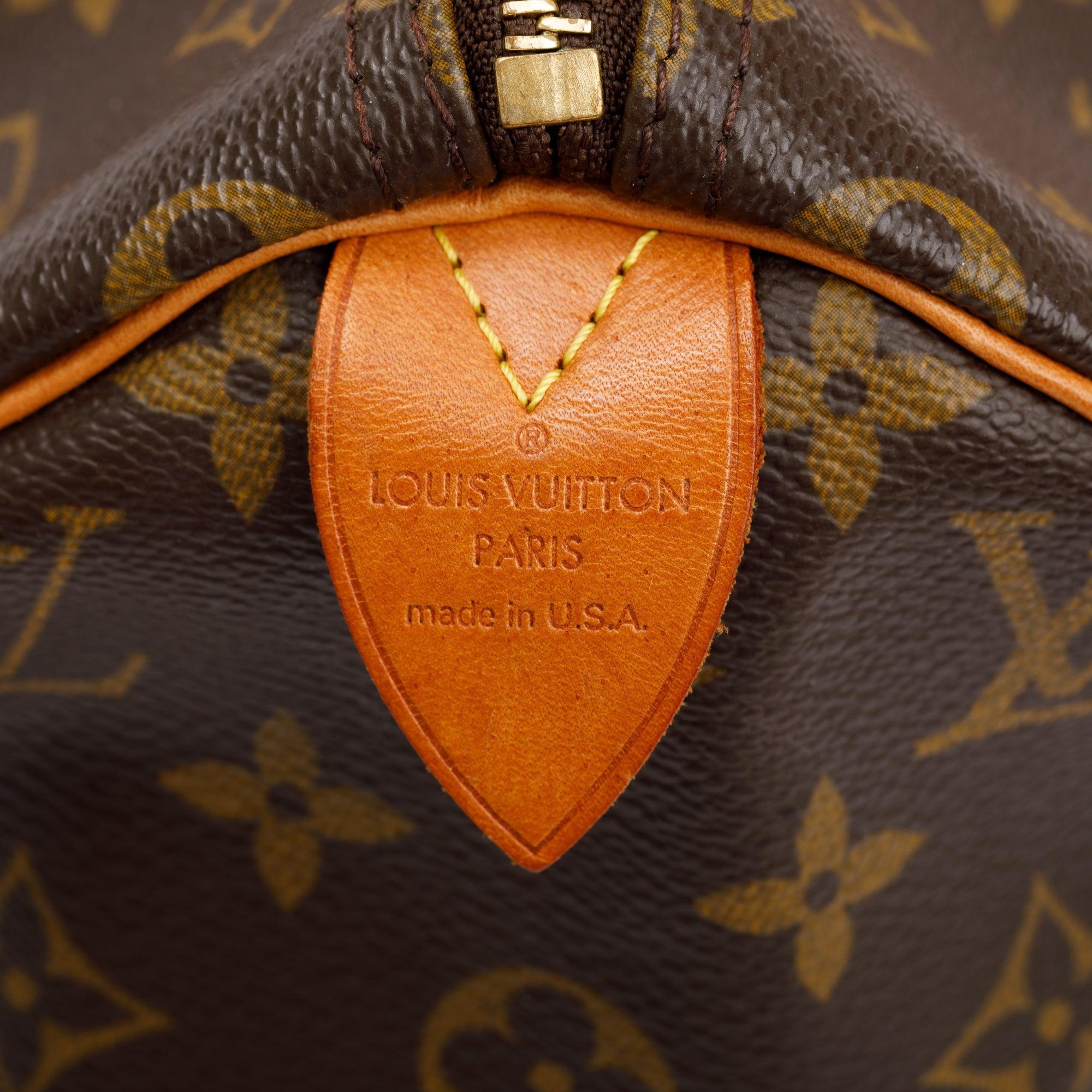 Louis Vuitton Monogram Speedy 30