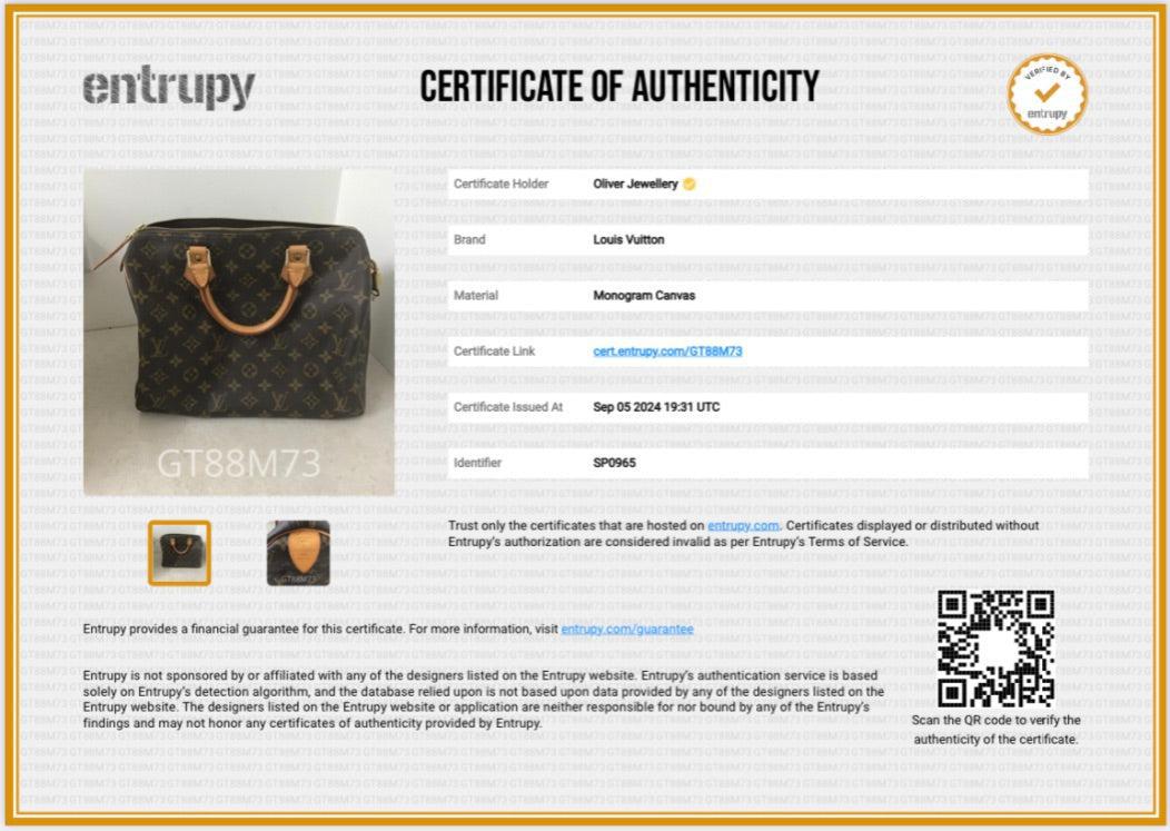 Louis Vuitton Monogram Speedy 30