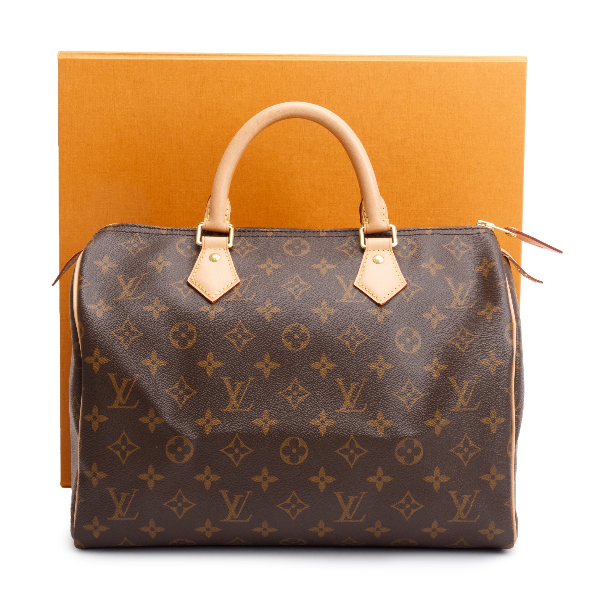 Louis Vuitton Monogram Speedy 30 w/ Box & Receipt