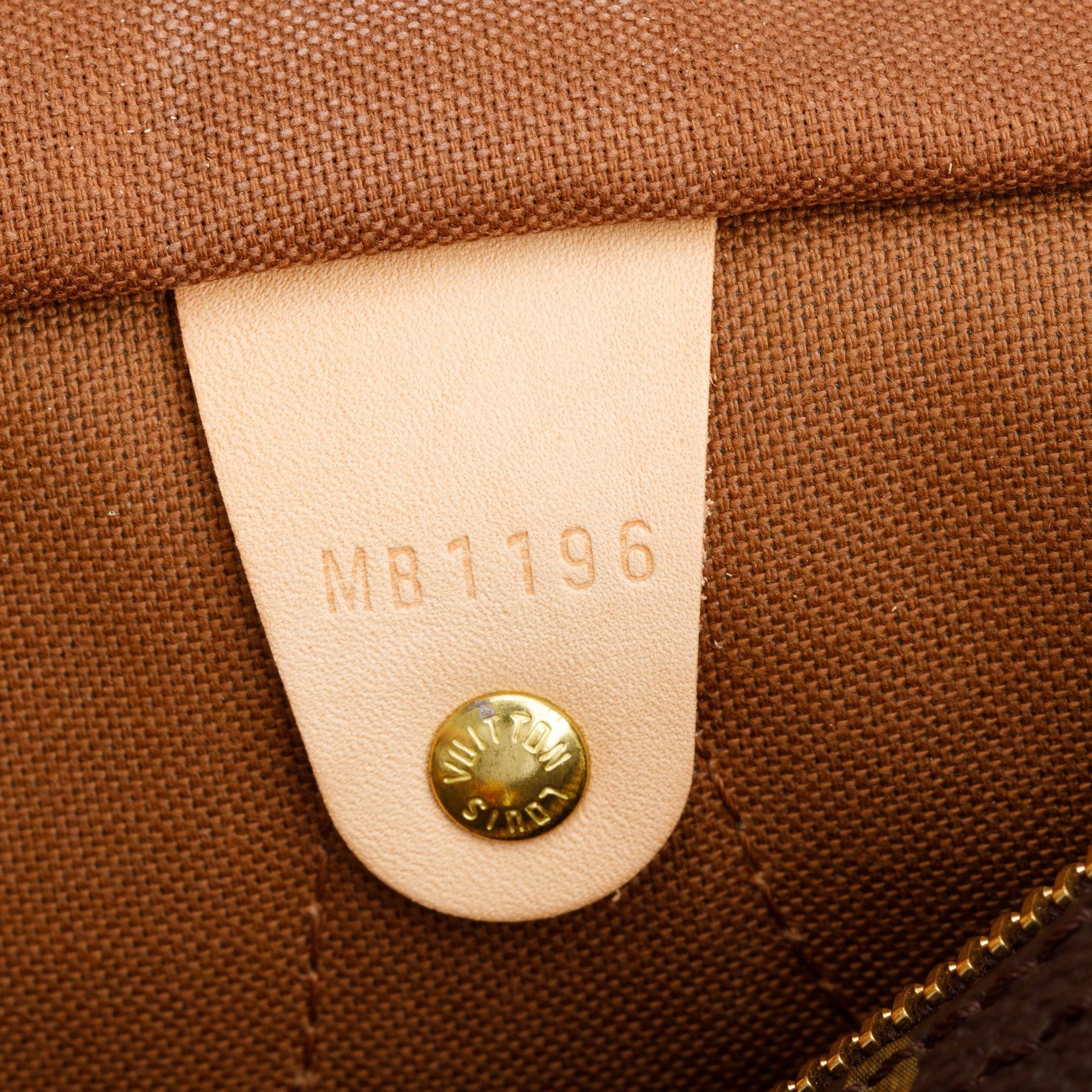 Louis Vuitton Monogram Speedy 30 w/ Strap