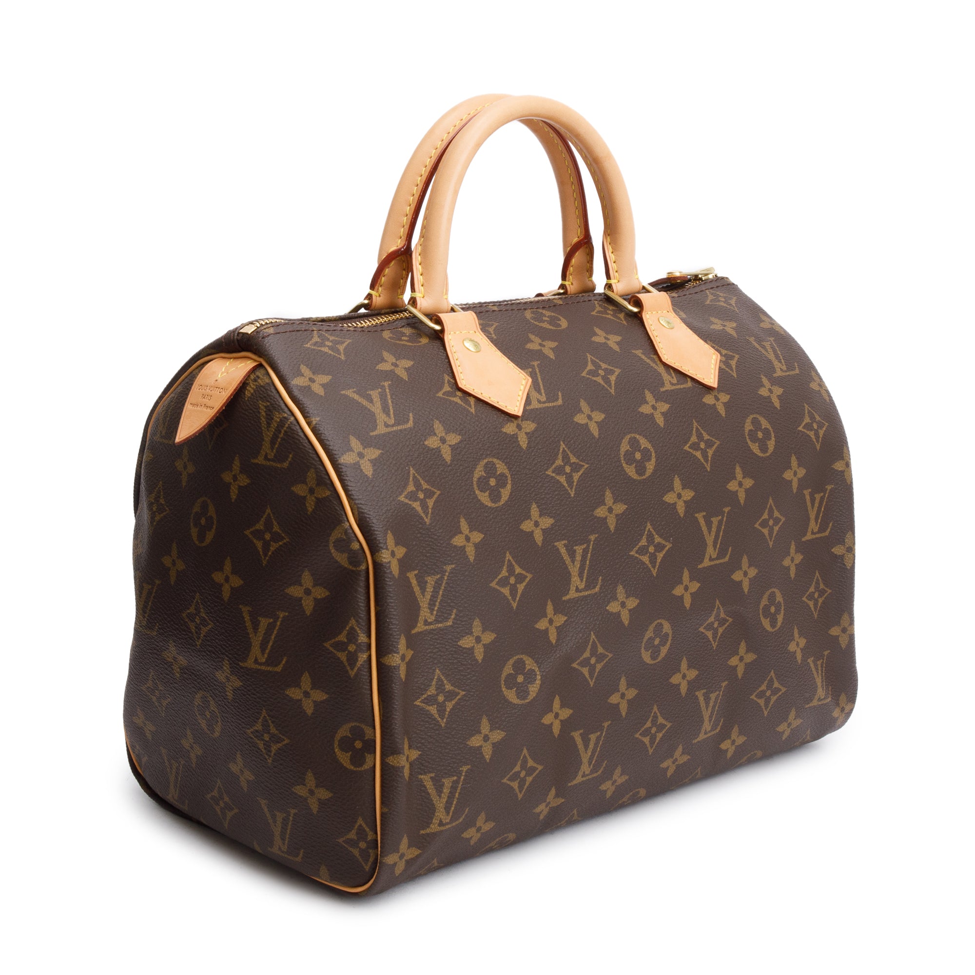 Louis Vuitton Monogram Speedy 30 w/ Strap