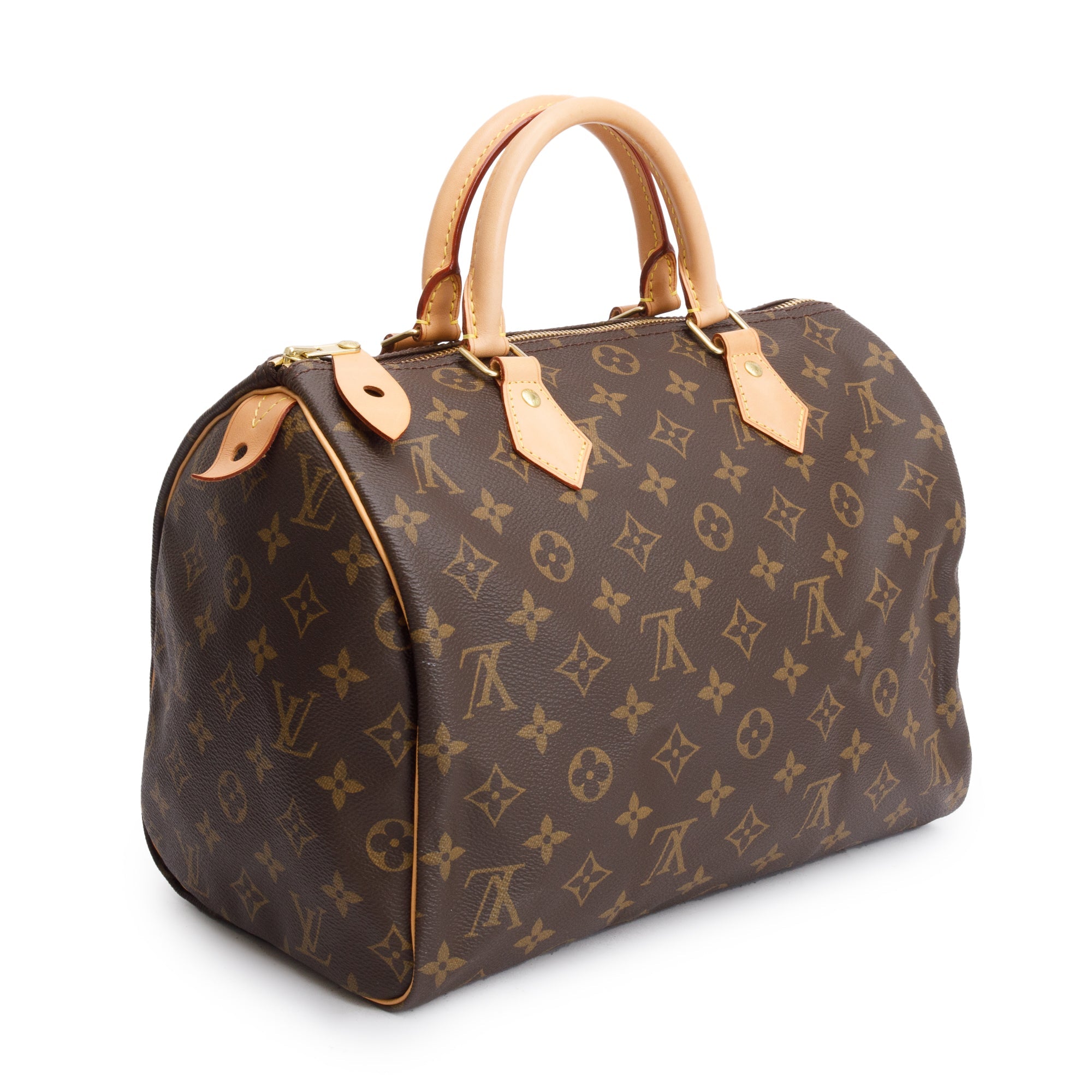 Louis Vuitton Monogram Speedy 30 w/ Strap