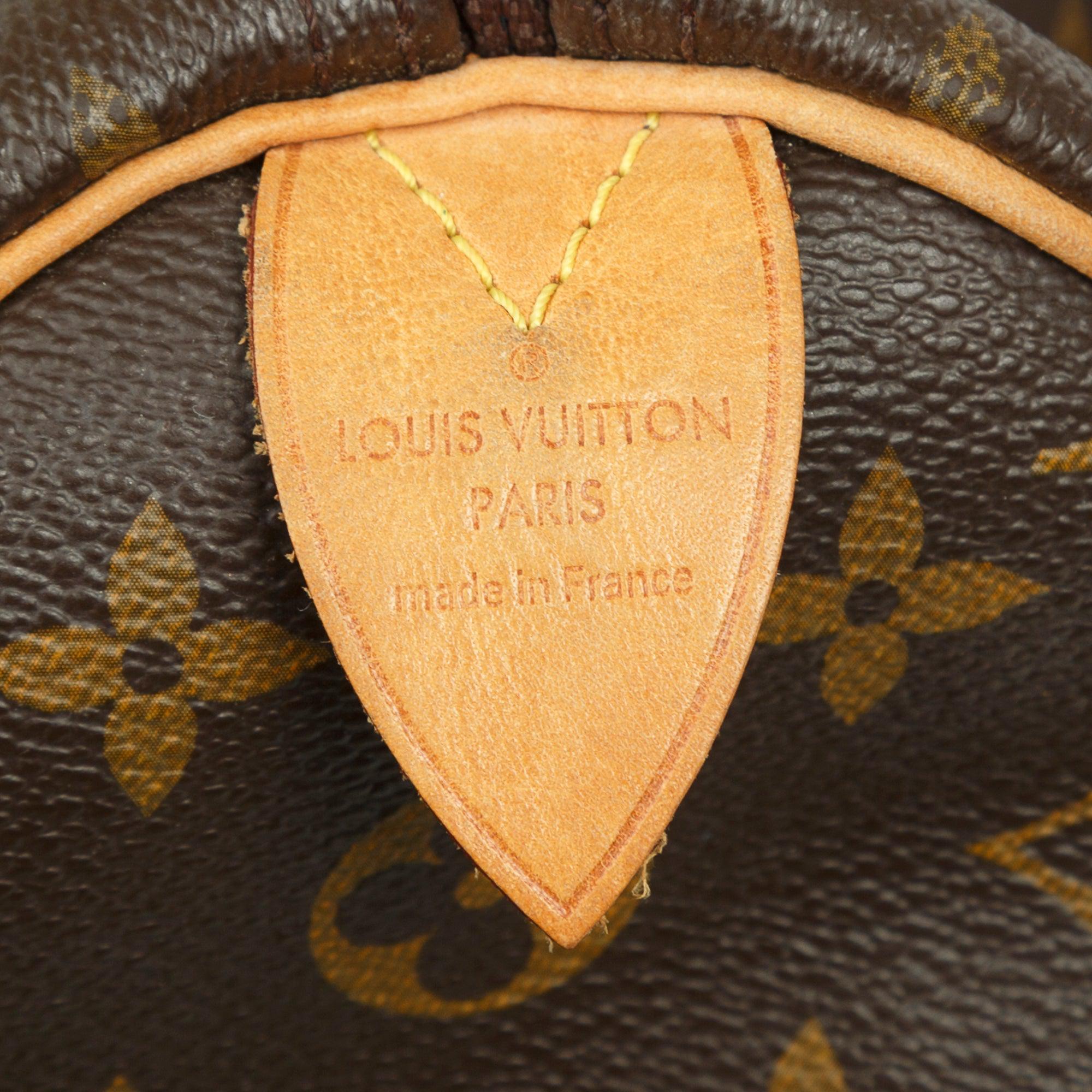 Louis Vuitton Monogram Speedy 35