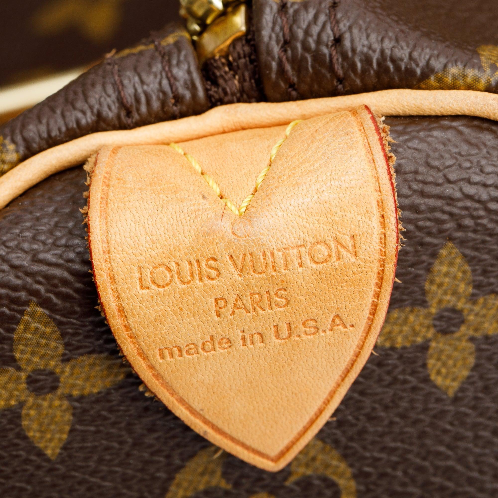 Louis Vuitton Monogram Speedy 35