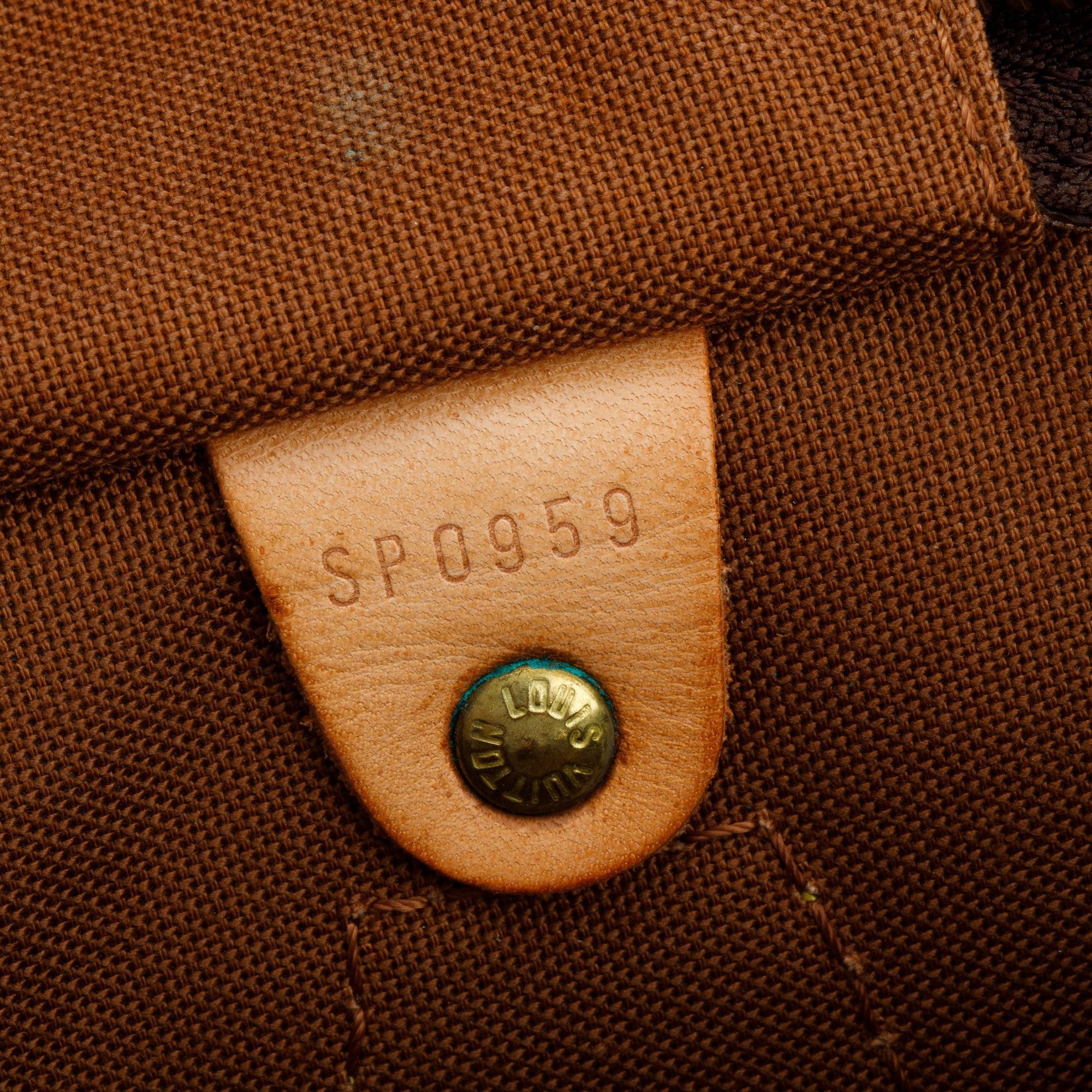 Louis Vuitton Monogram Speedy 35