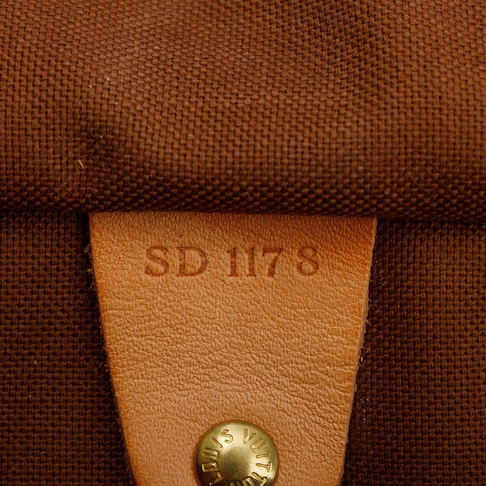 Louis Vuitton Monogram Speedy 35 w/ Box