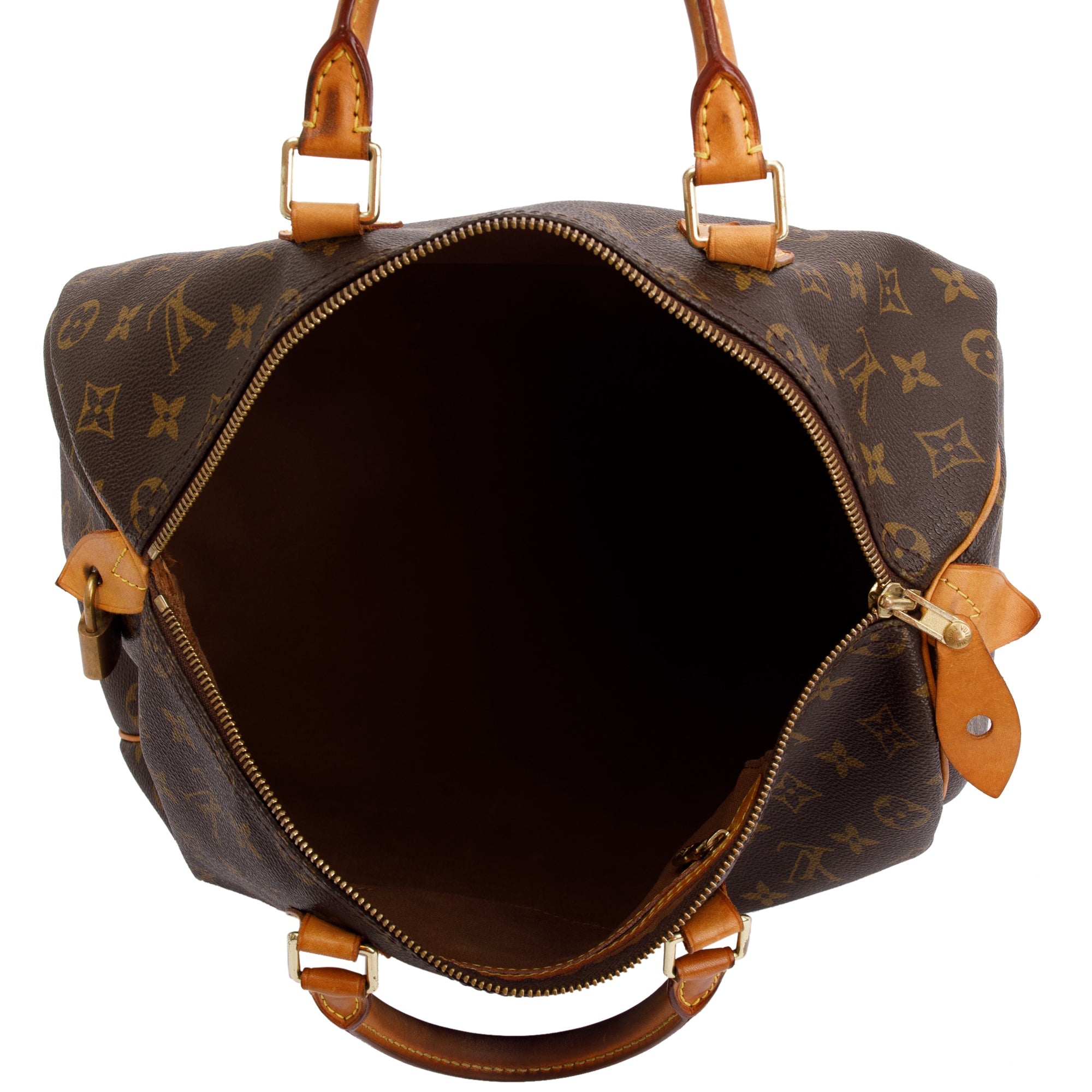 Louis Vuitton Monogram Speedy 35 w/ Box