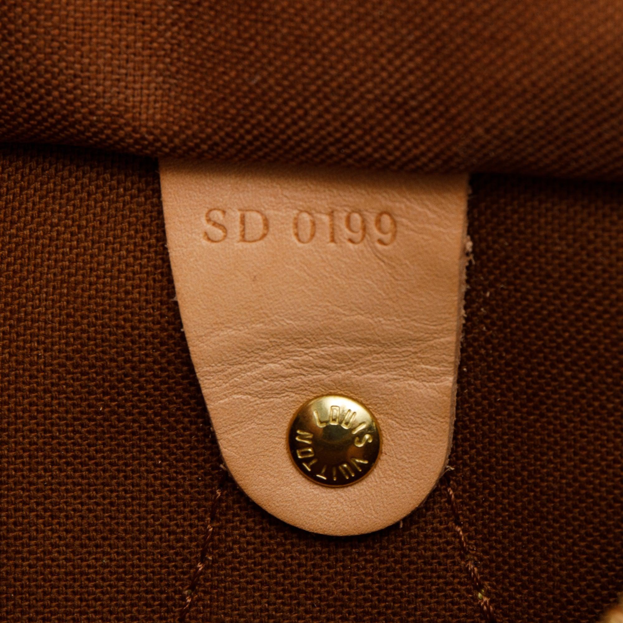 Louis Vuitton Monogram Speedy Bandouliere 25 w/ Box