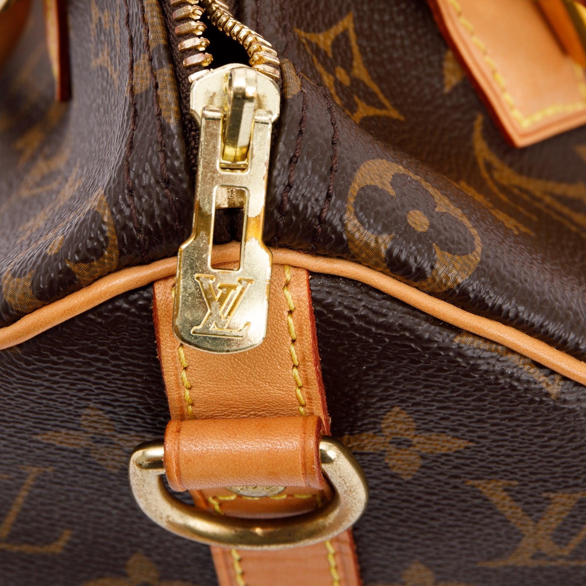 Louis Vuitton Monogram Speedy Bandouliere 25 w/ Box