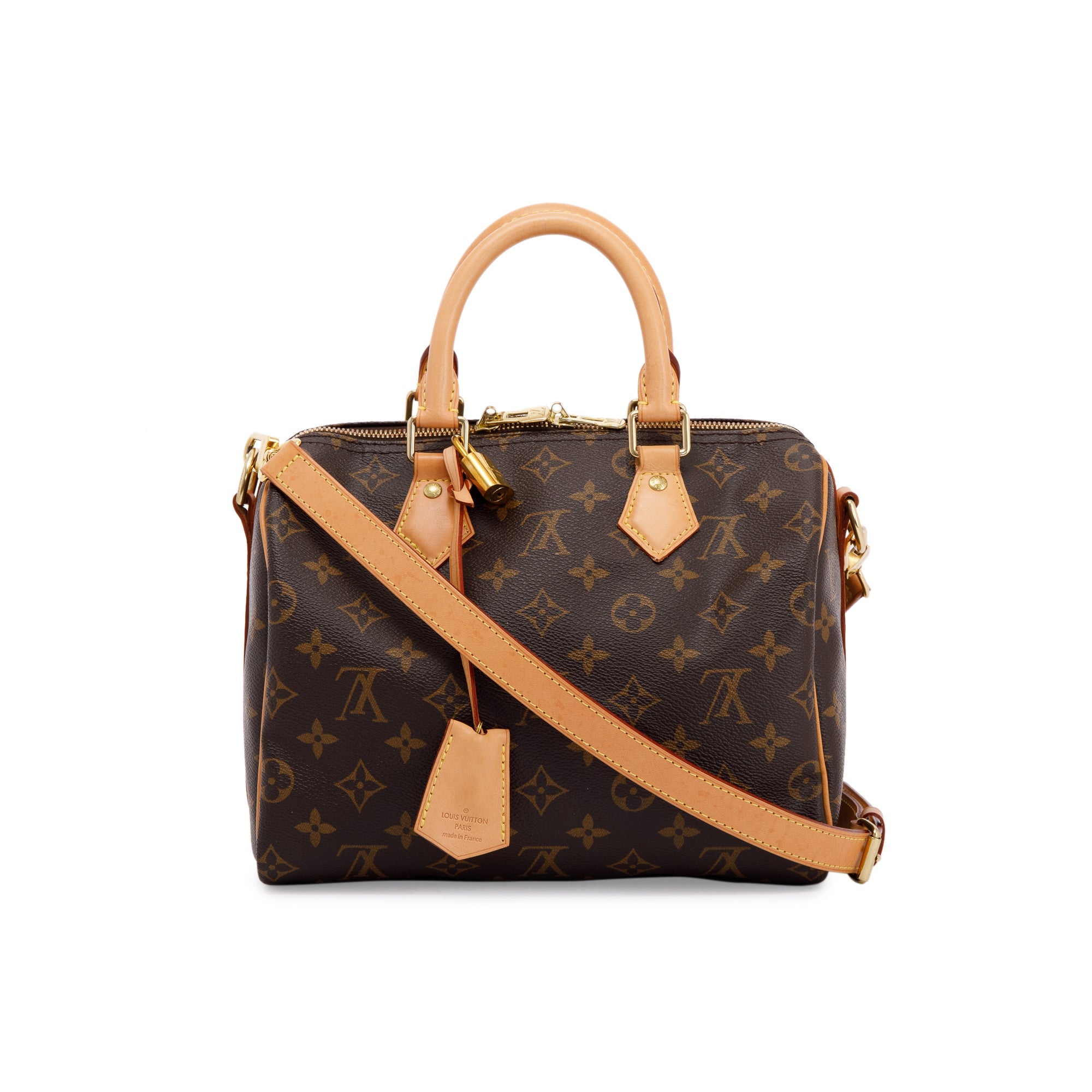 Louis Vuitton Monogram Speedy Bandouliere 25 w/ Box