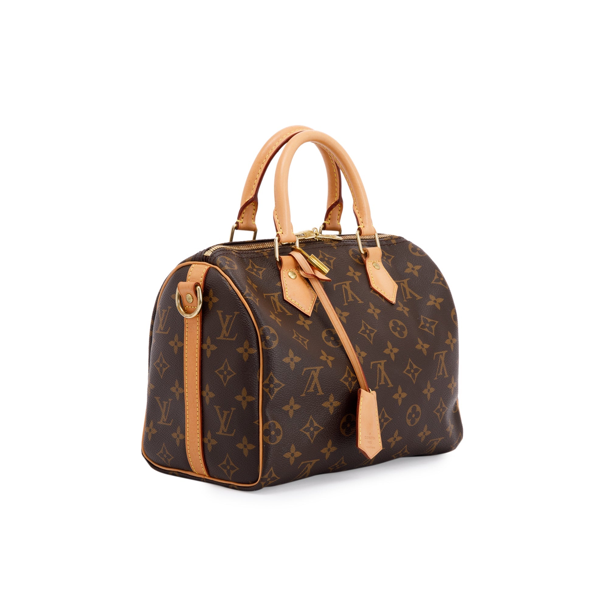 Louis Vuitton Monogram Speedy Bandouliere 25 w/ Box