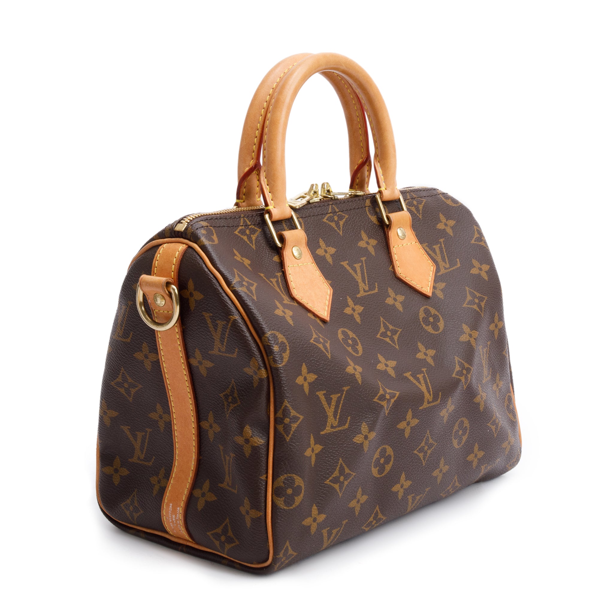 Louis Vuitton Monogram Speedy Bandouliere 25 w/ Strap