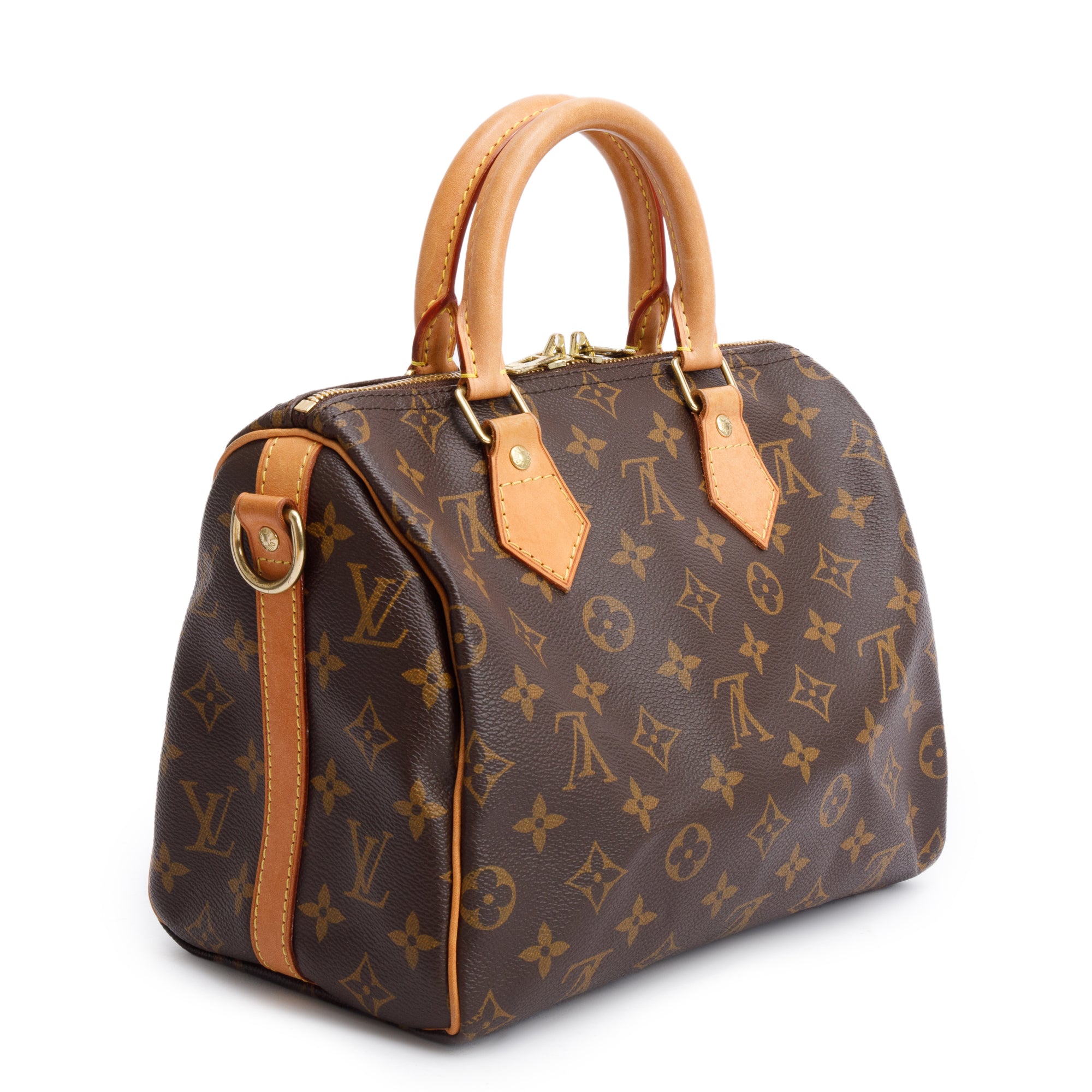 Louis Vuitton Monogram Speedy Bandouliere 25 w/ Strap