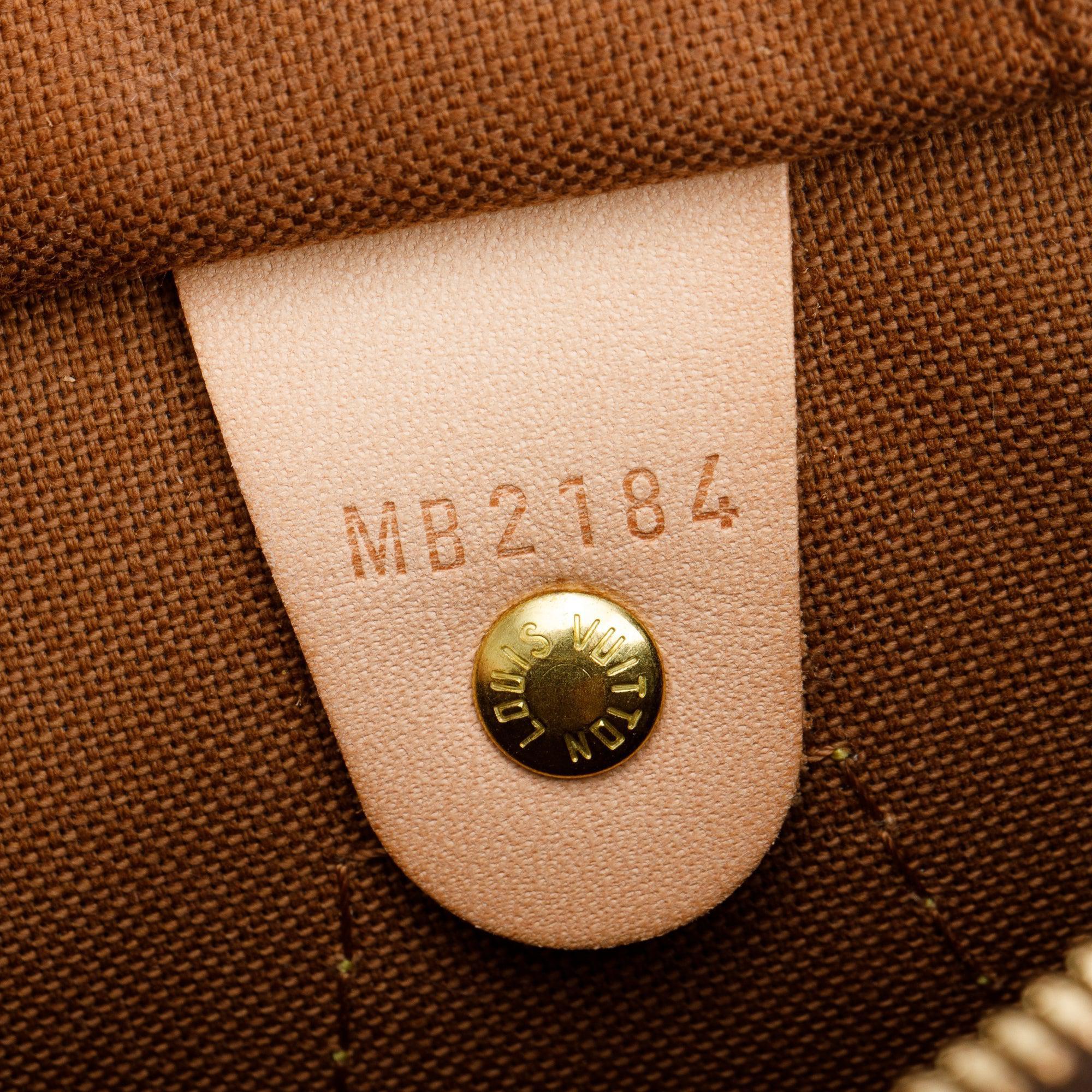 Louis Vuitton Monogram Speedy Bandouliere 30