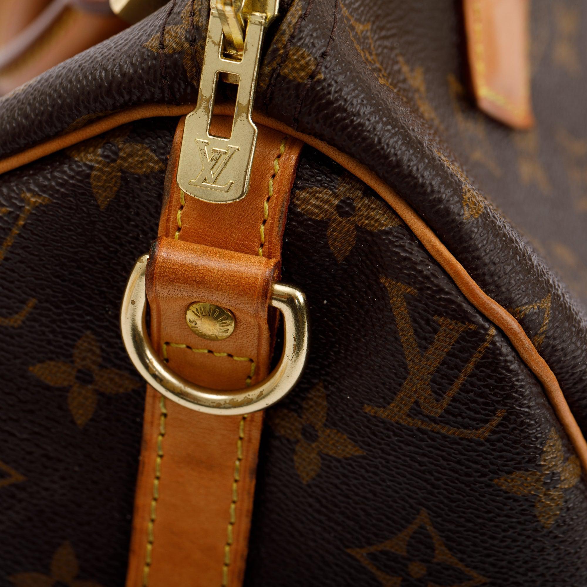 Louis Vuitton Monogram Speedy Bandouliere 30 W/O Strap