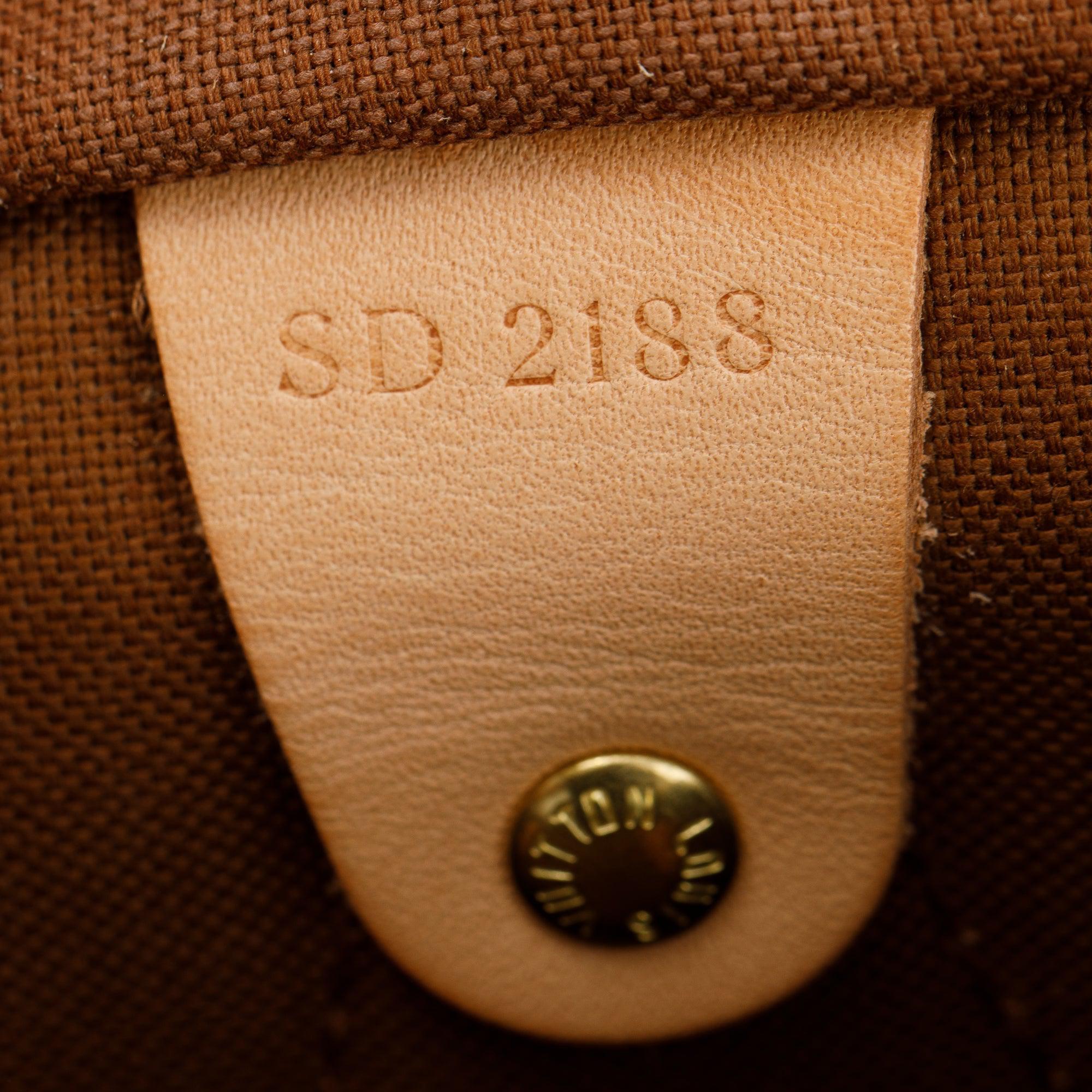 Louis Vuitton Monogram Speedy Bandouliere 30 W/O Strap