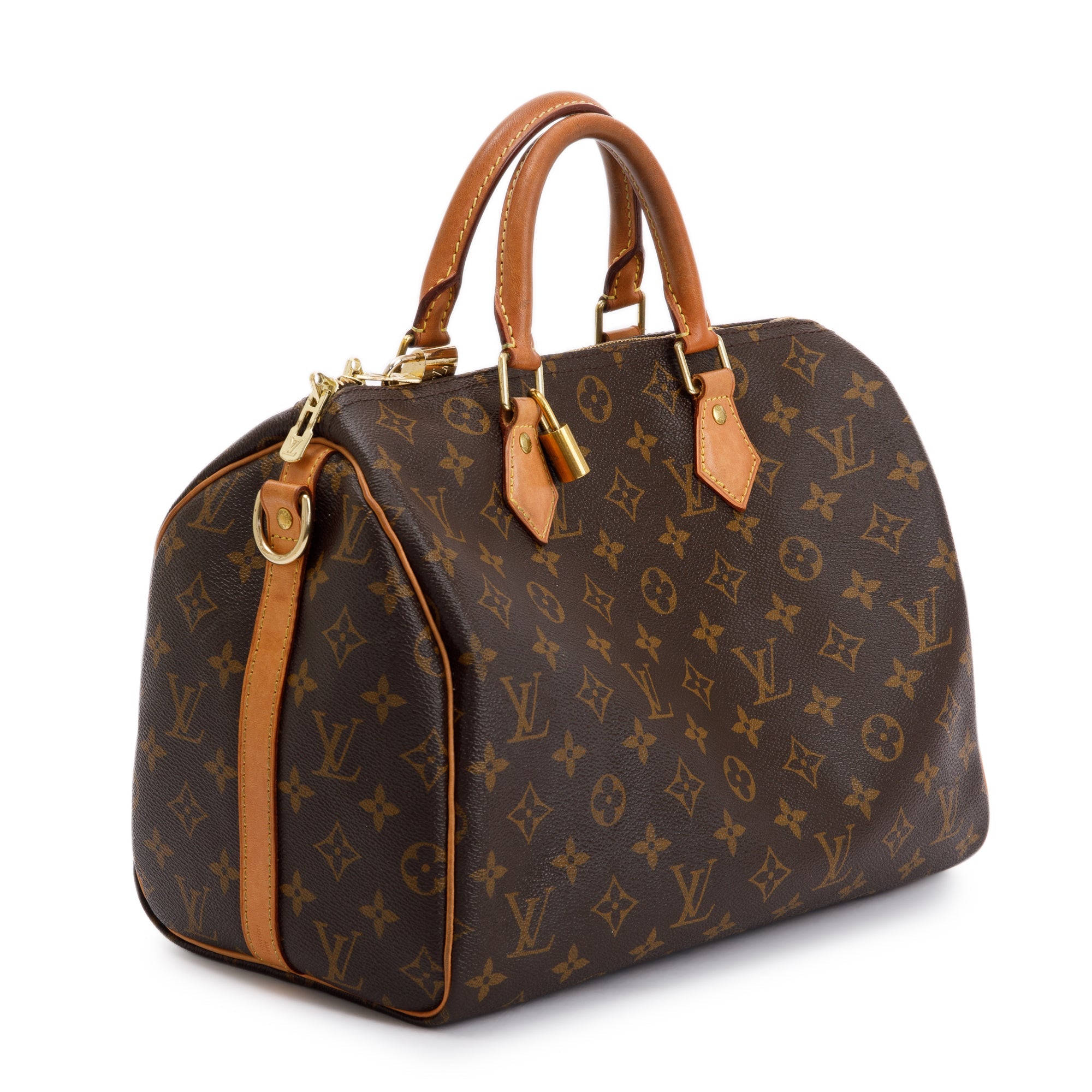 Louis Vuitton Monogram Speedy Bandouliere 30 W/O Strap