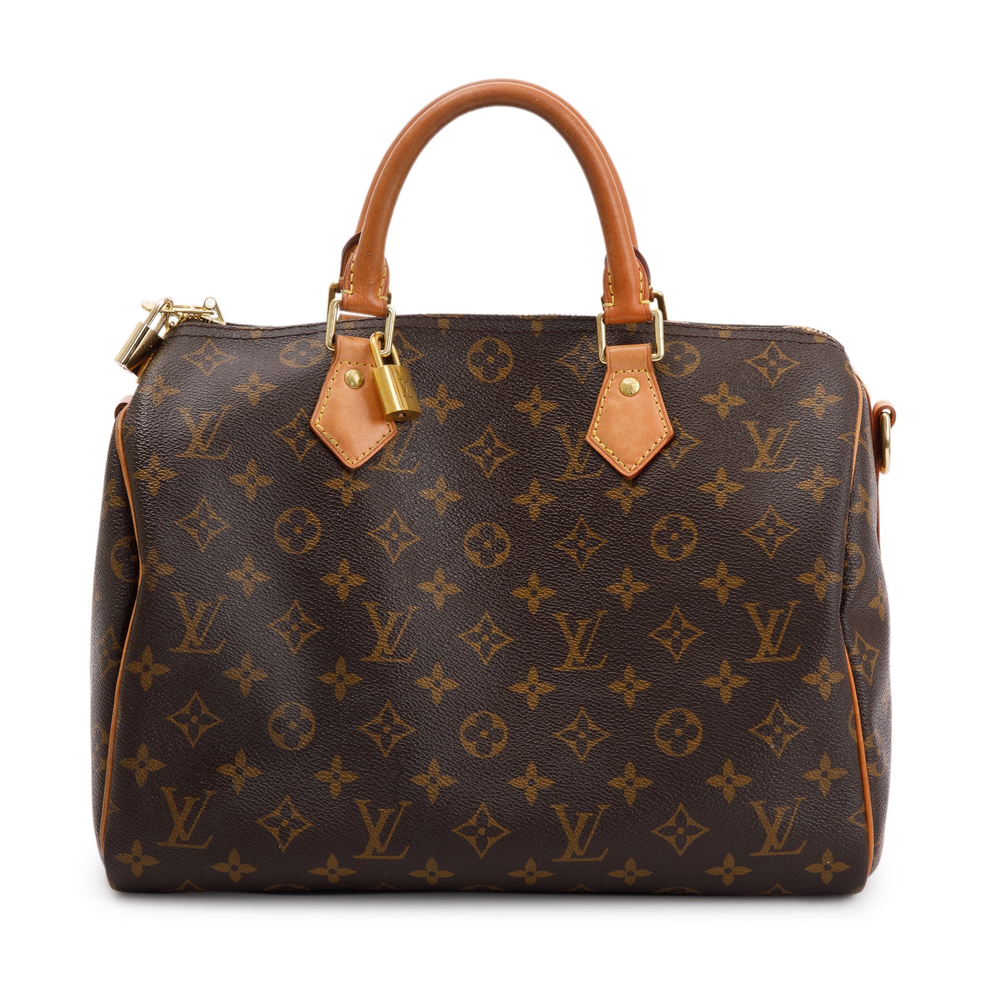 Louis Vuitton Monogram Speedy Bandouliere 30 W/O Strap
