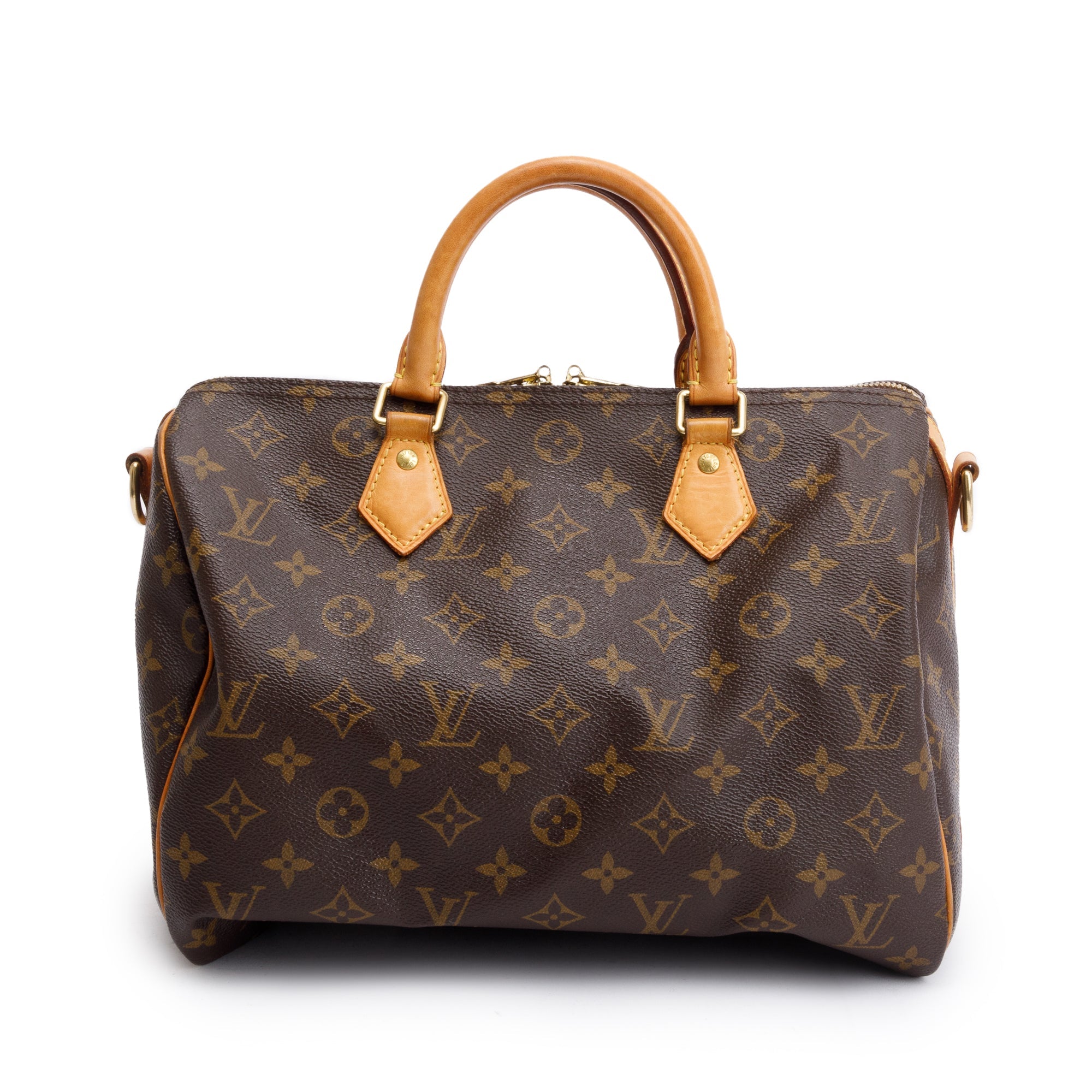 Louis Vuitton Monogram Speedy Bandouliere 30 w/ Box & Receipt