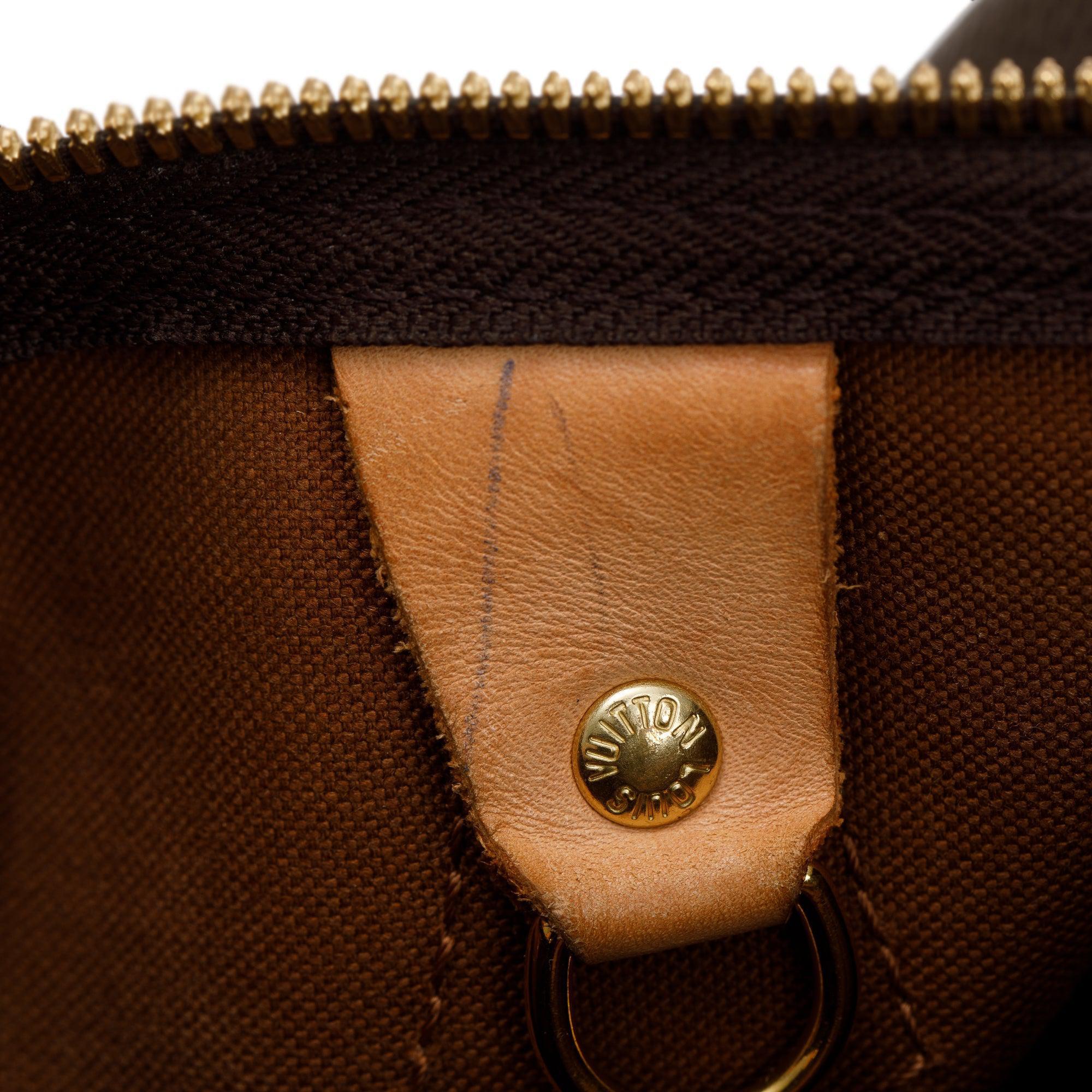 Louis Vuitton Monogram Speedy Bandouliere 30 w/ Receipt & Strap