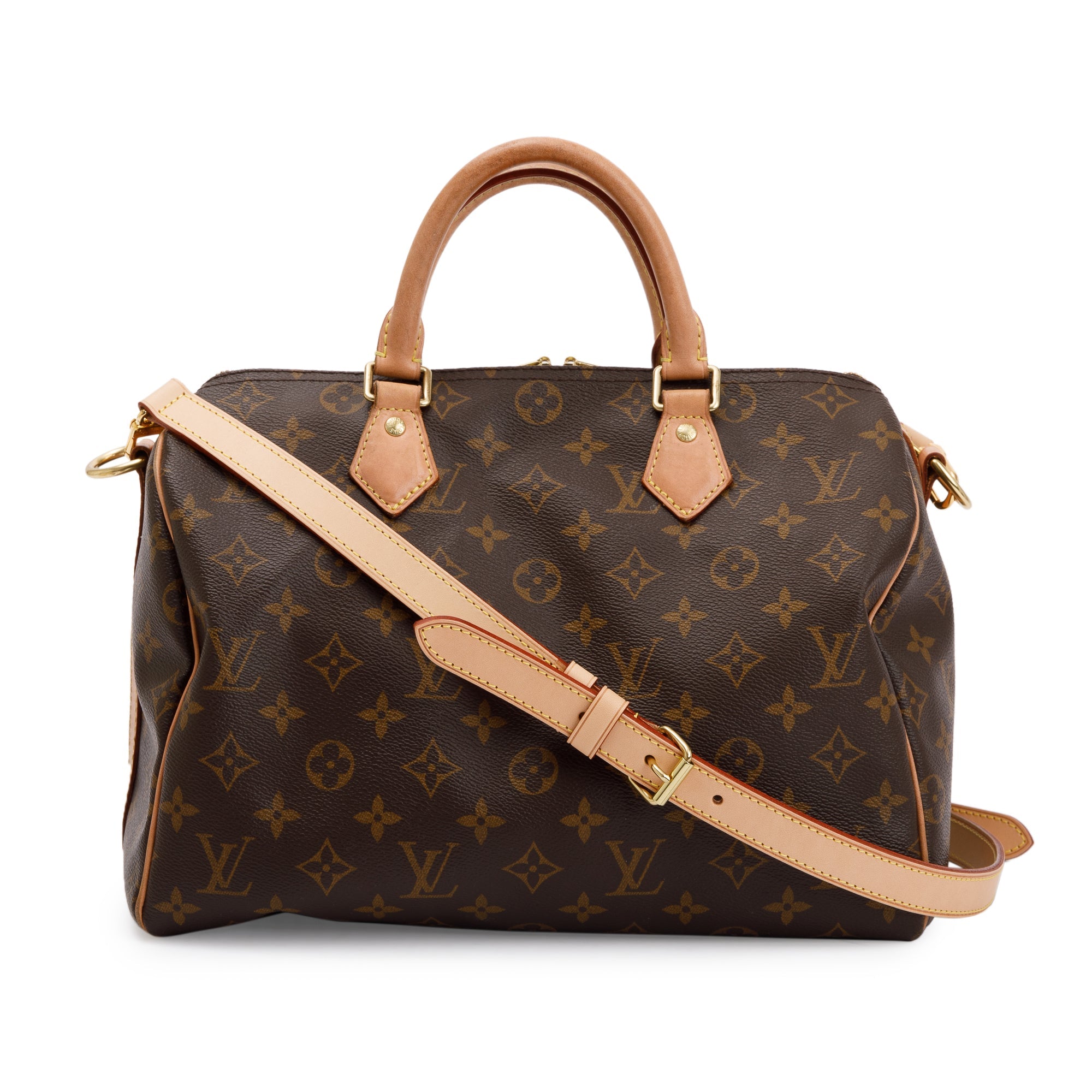 Louis Vuitton Monogram Speedy Bandouliere 30 w/ Receipt & Strap