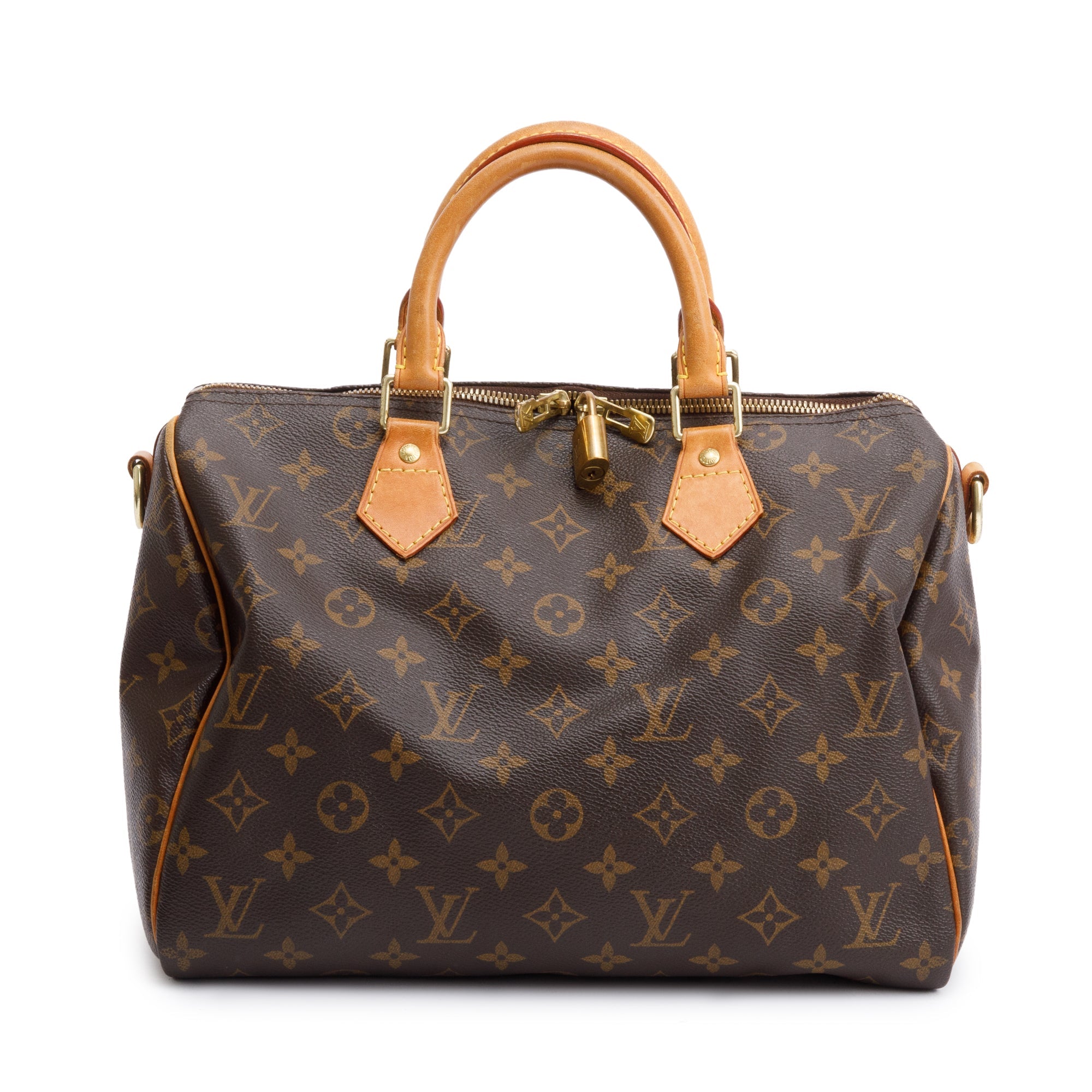 Louis Vuitton Monogram Speedy Bandouliere 30 w/ Strap