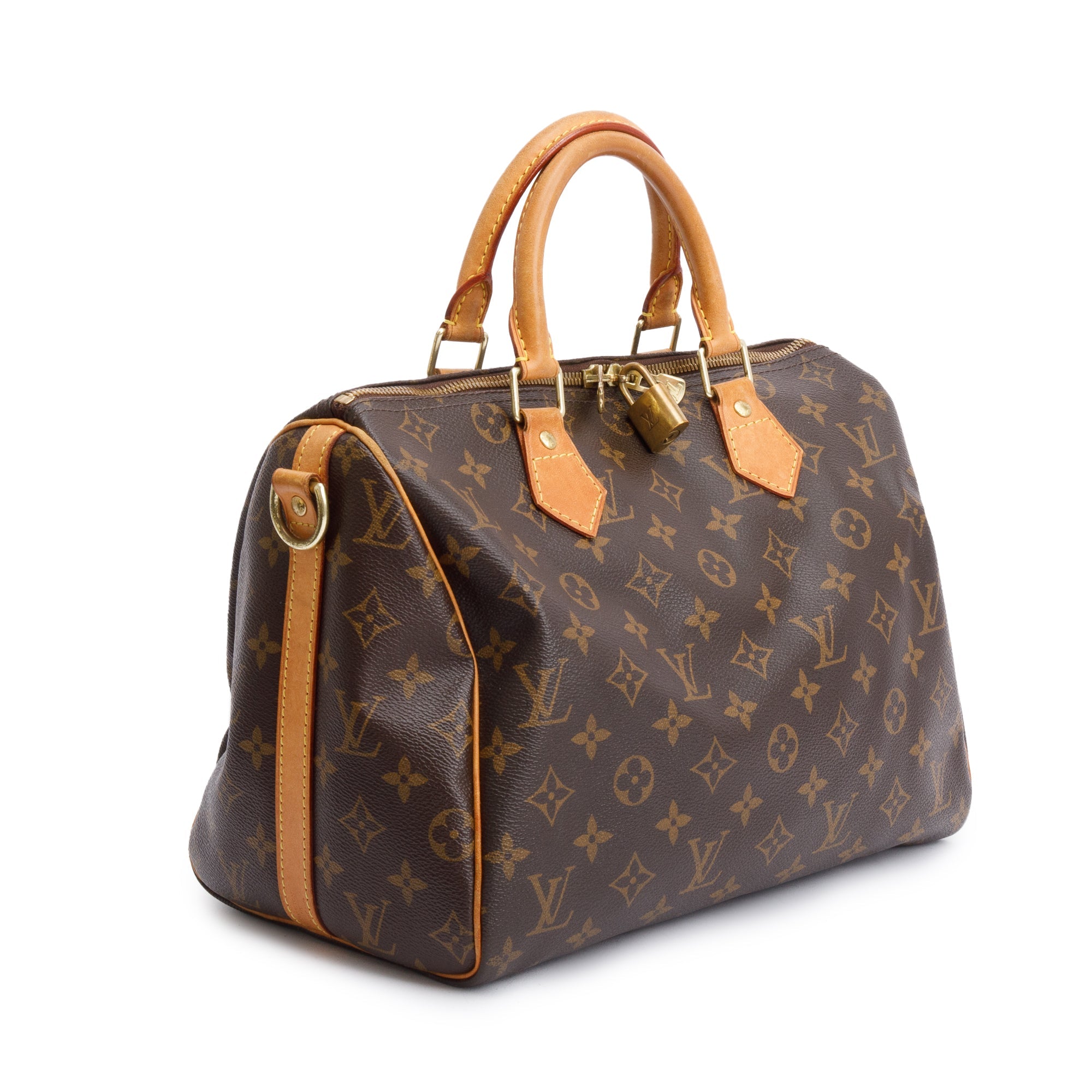 Louis Vuitton Monogram Speedy Bandouliere 30 w/ Strap