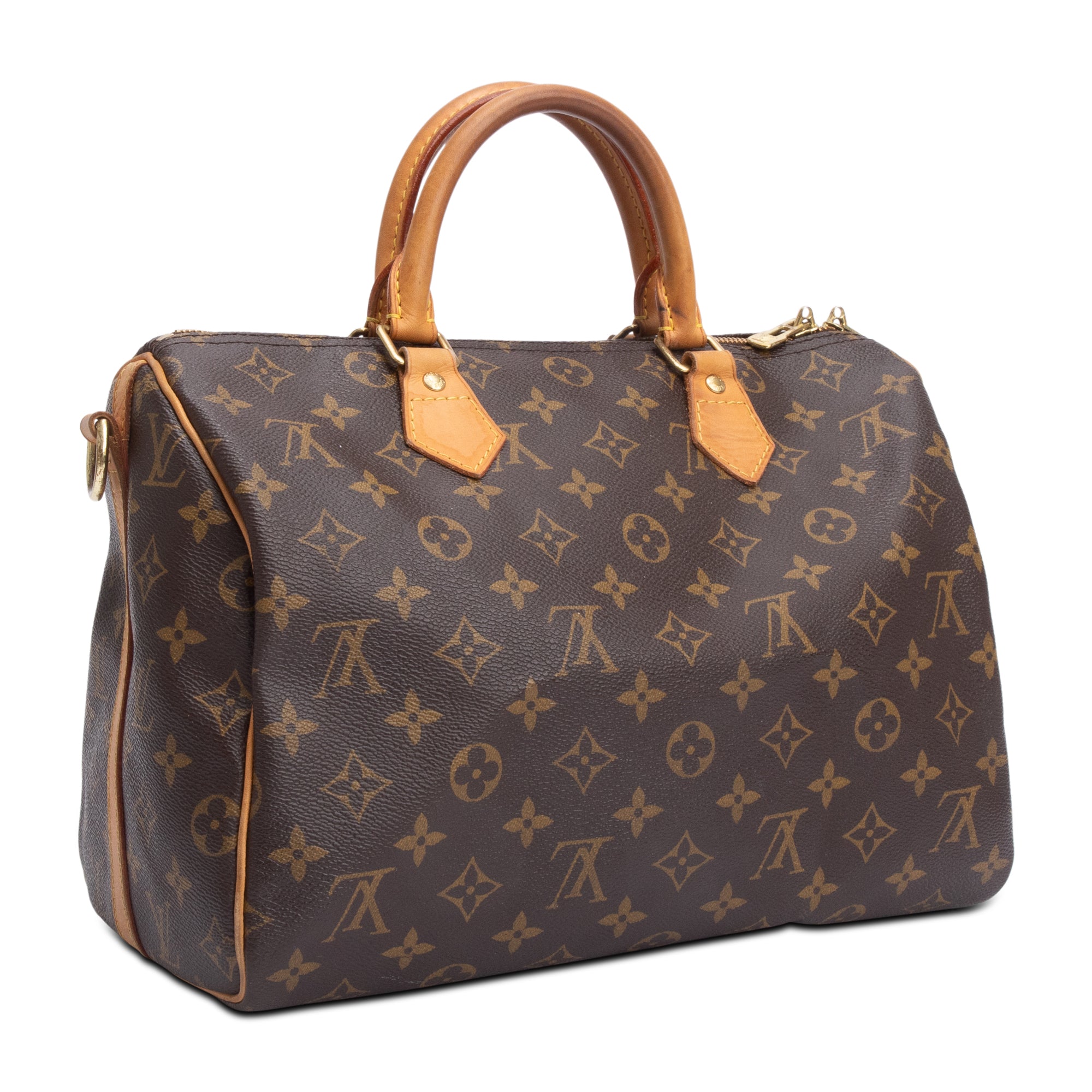 Louis Vuitton Monogram Speedy Bandouliere 30 w/ Strap
