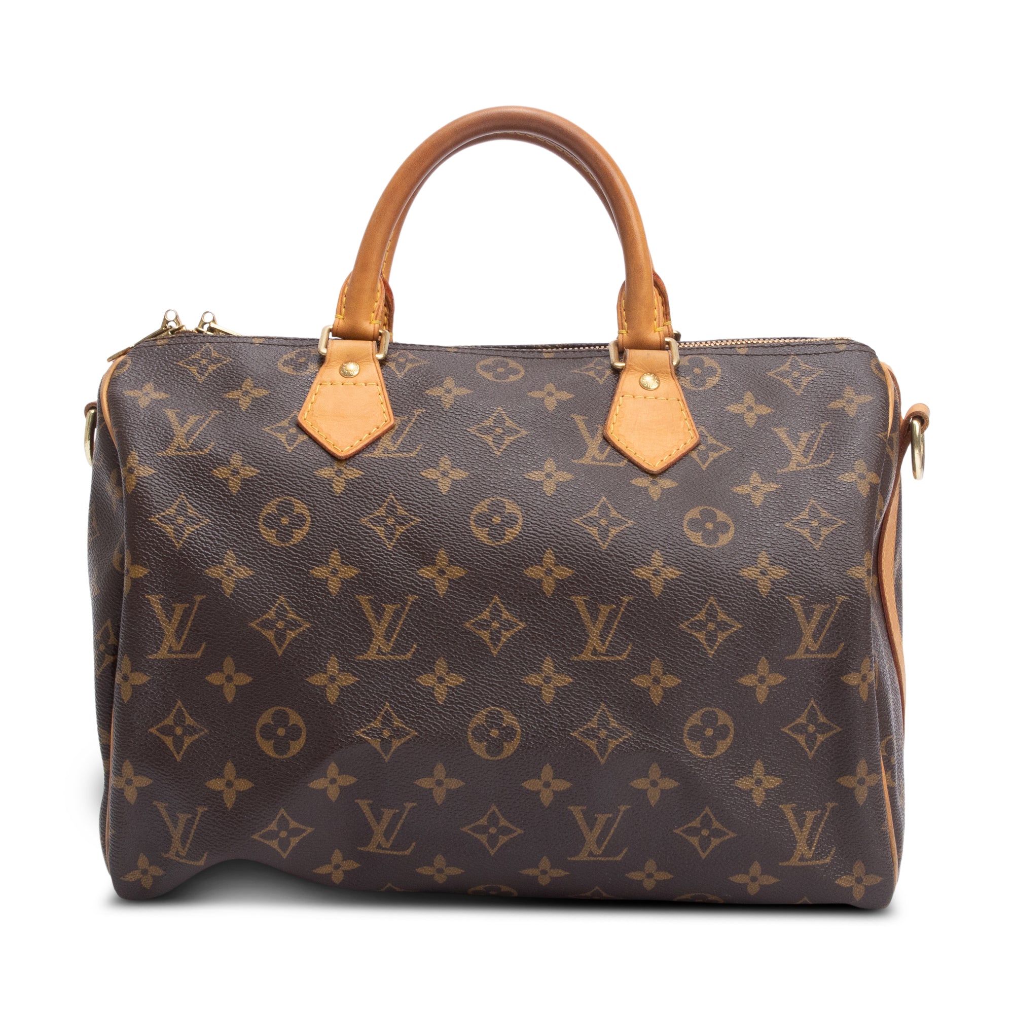 Louis Vuitton Monogram Speedy Bandouliere 30 w/ Strap