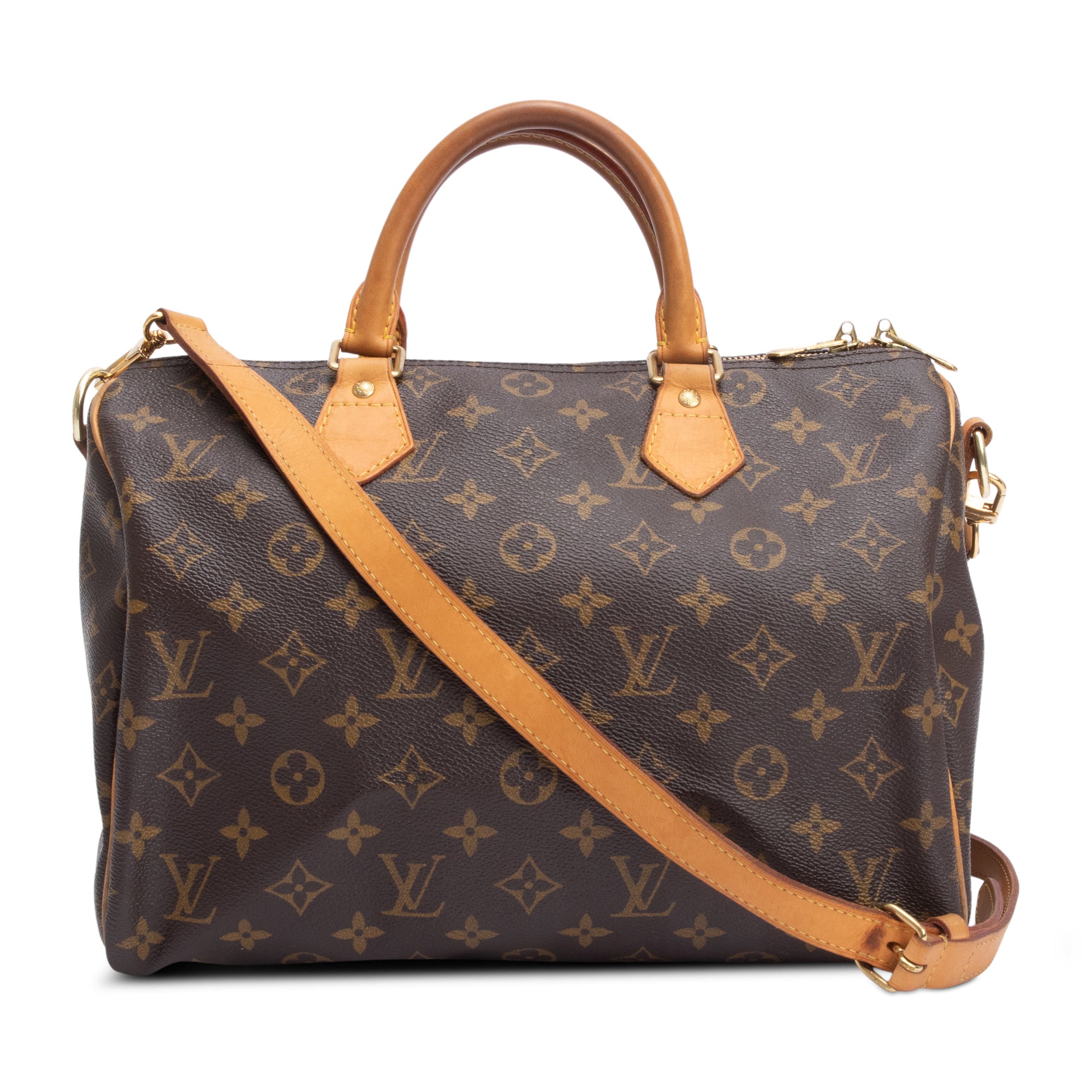 Louis Vuitton Monogram Speedy Bandouliere 30 w/ Strap