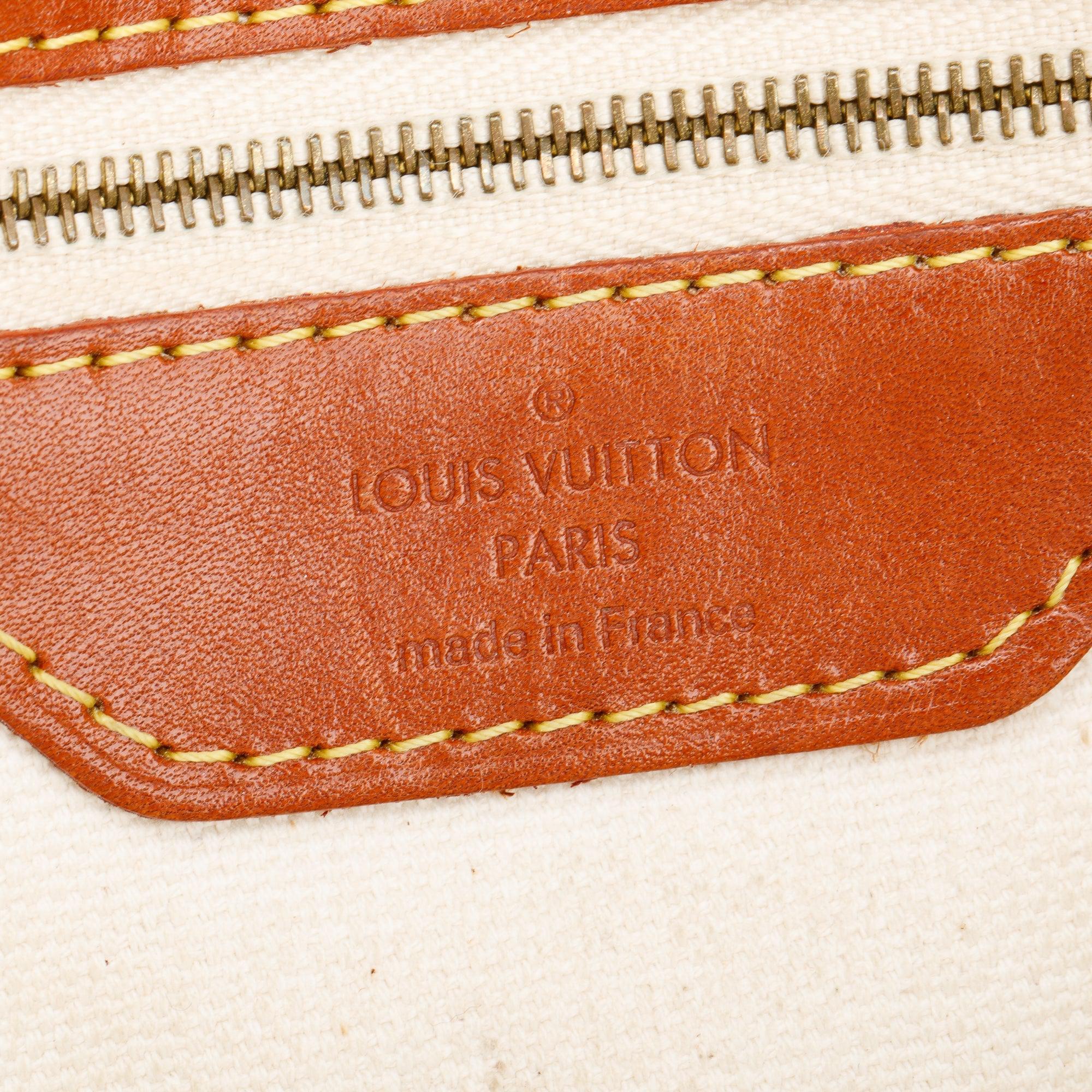 Louis Vuitton Monogram Tisse Sac Rayures PM Tote