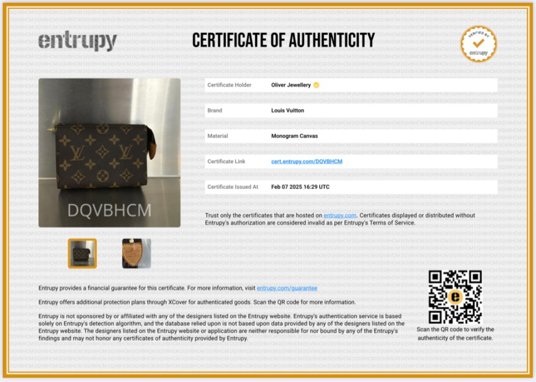 Louis Vuitton Monogram Toiletry Pouch 15