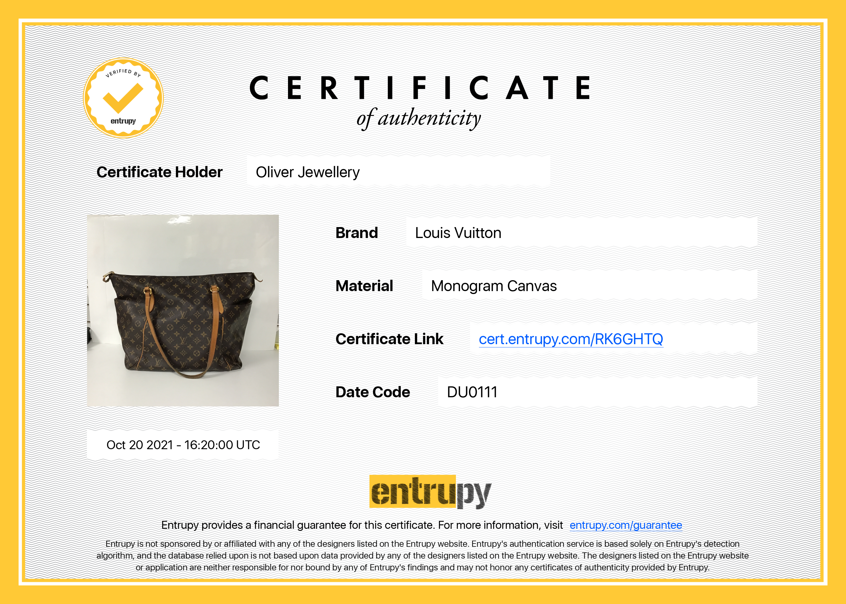Louis Vuitton Monogram Totally GM