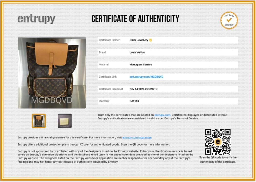 Louis Vuitton Monogram Trio Backpack w/ Box & Receipt