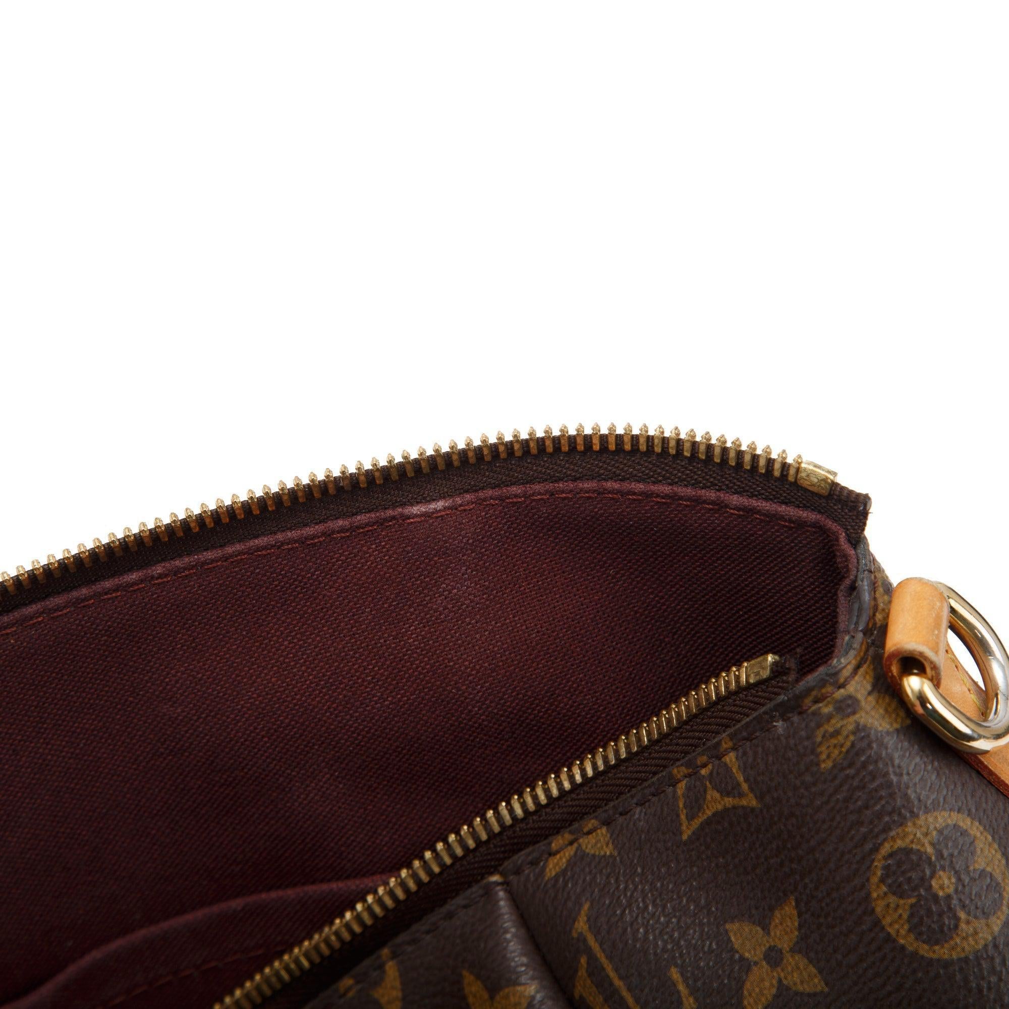 Louis Vuitton Monogram Turenne MM w/ Strap & Receipt