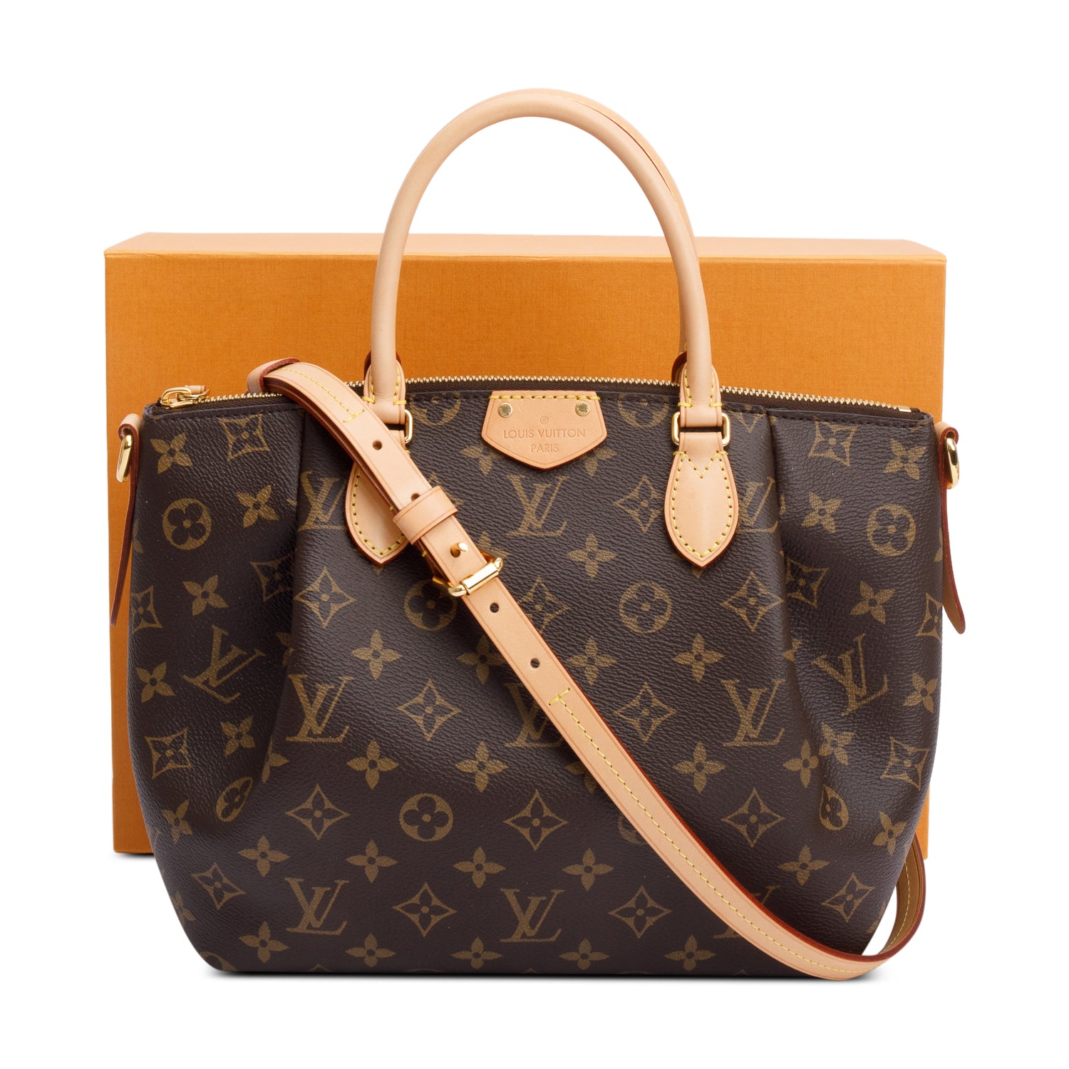 Louis Vuitton Monogram Turenne PM w/ Strap & Box