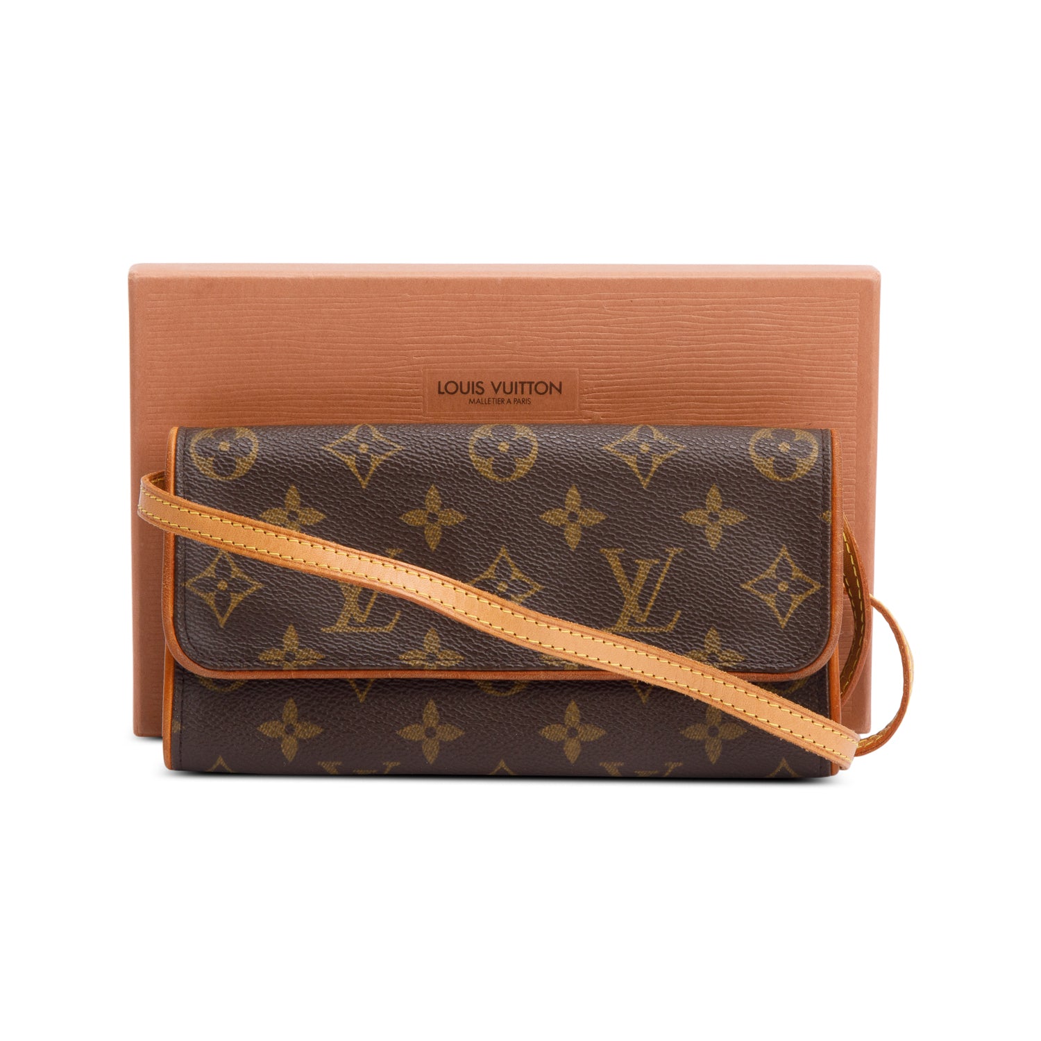 Louis Vuitton Monogram Twin Pochette PM w/ Box