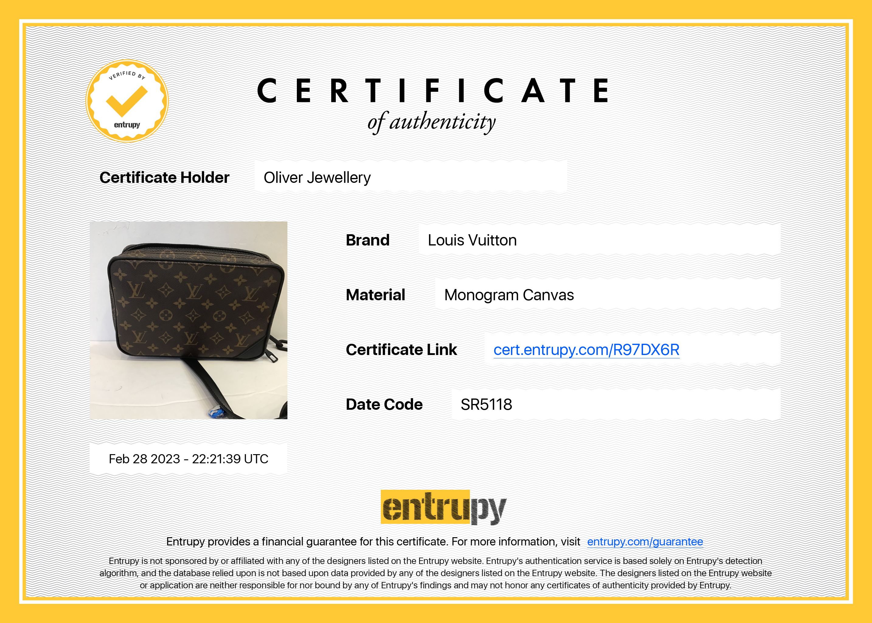 Louis Vuitton Monogram Utility Side Bag