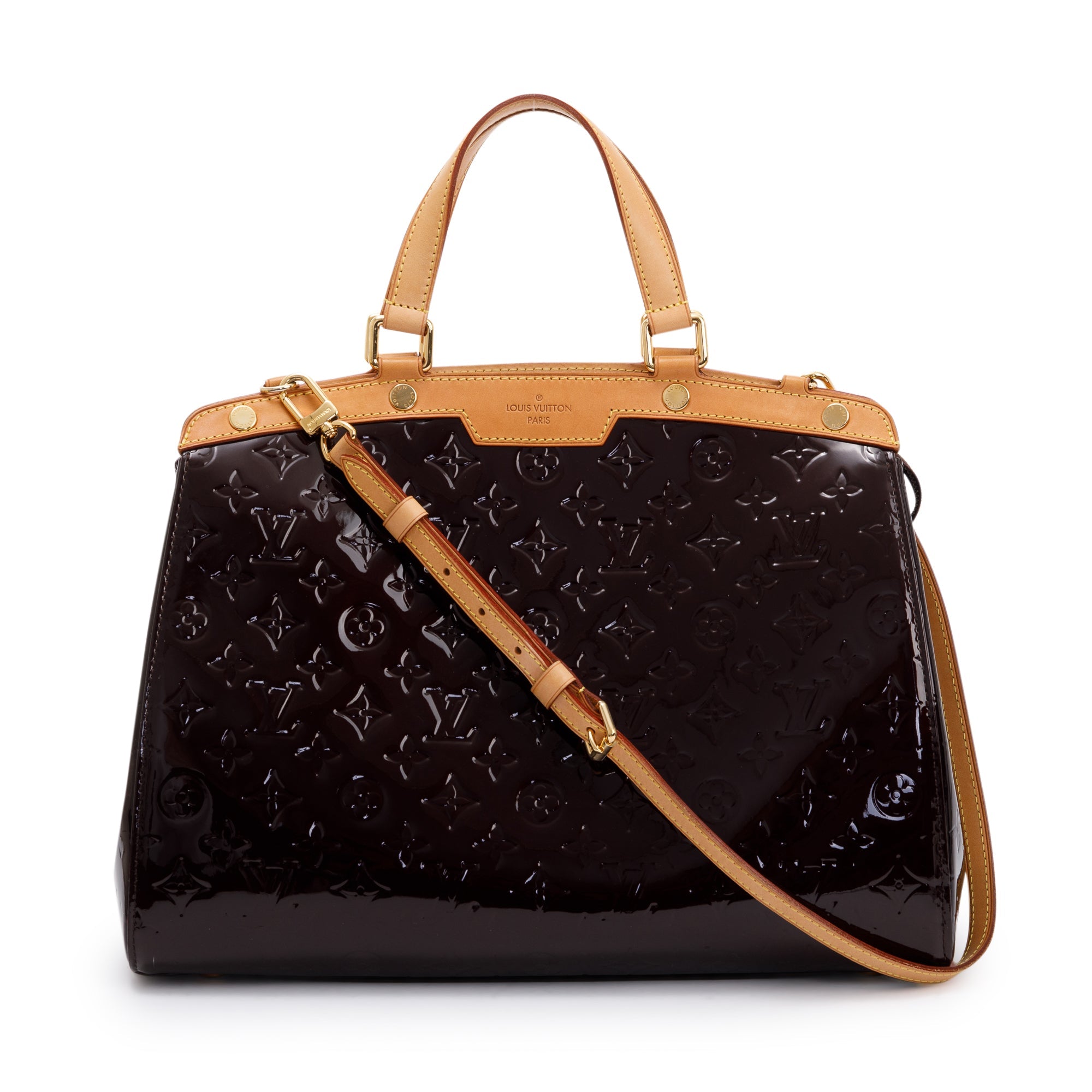 Louis Vuitton Monogram Vernis Brea GM w/ Strap