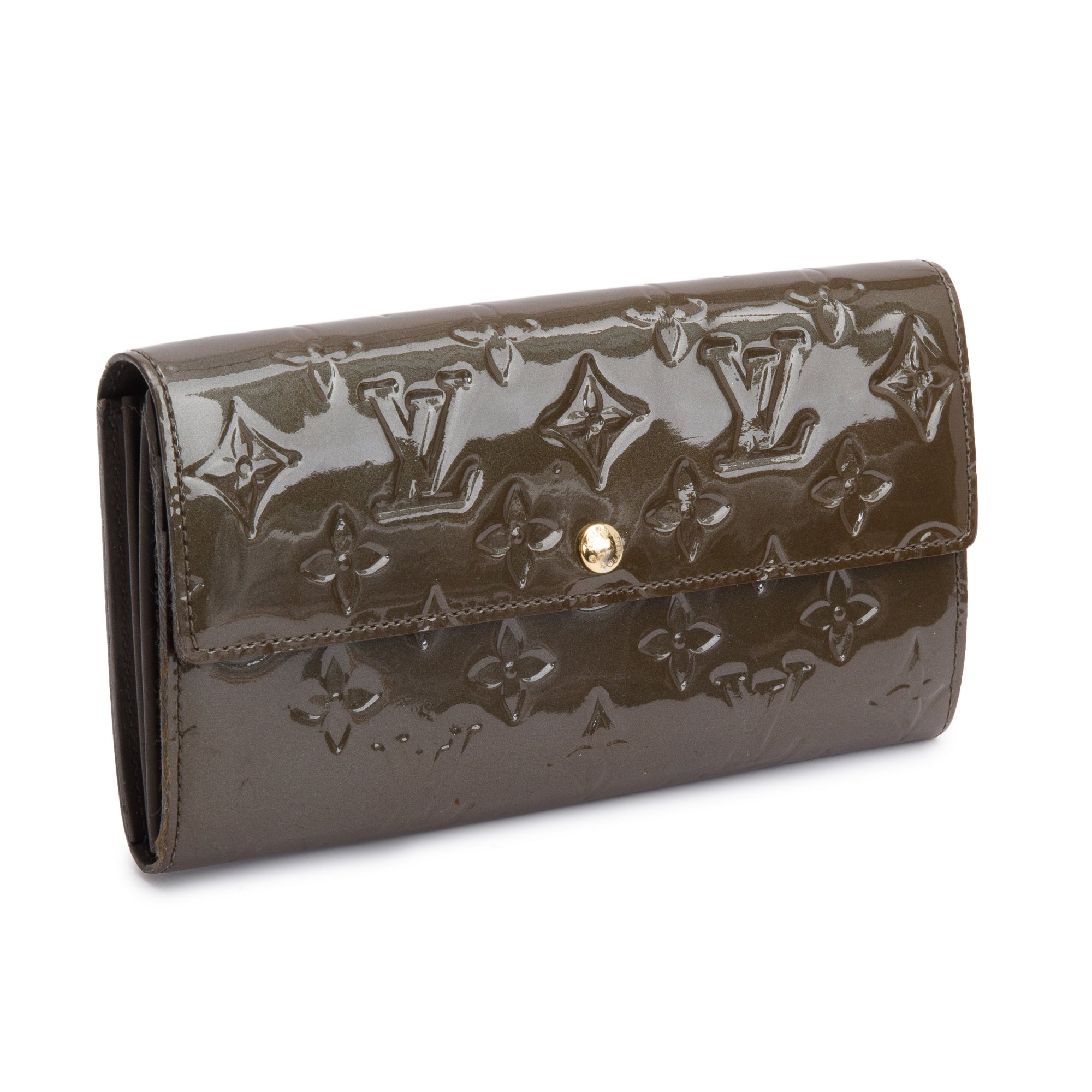 Louis Vuitton Monogram Vernis Leather International Wallet