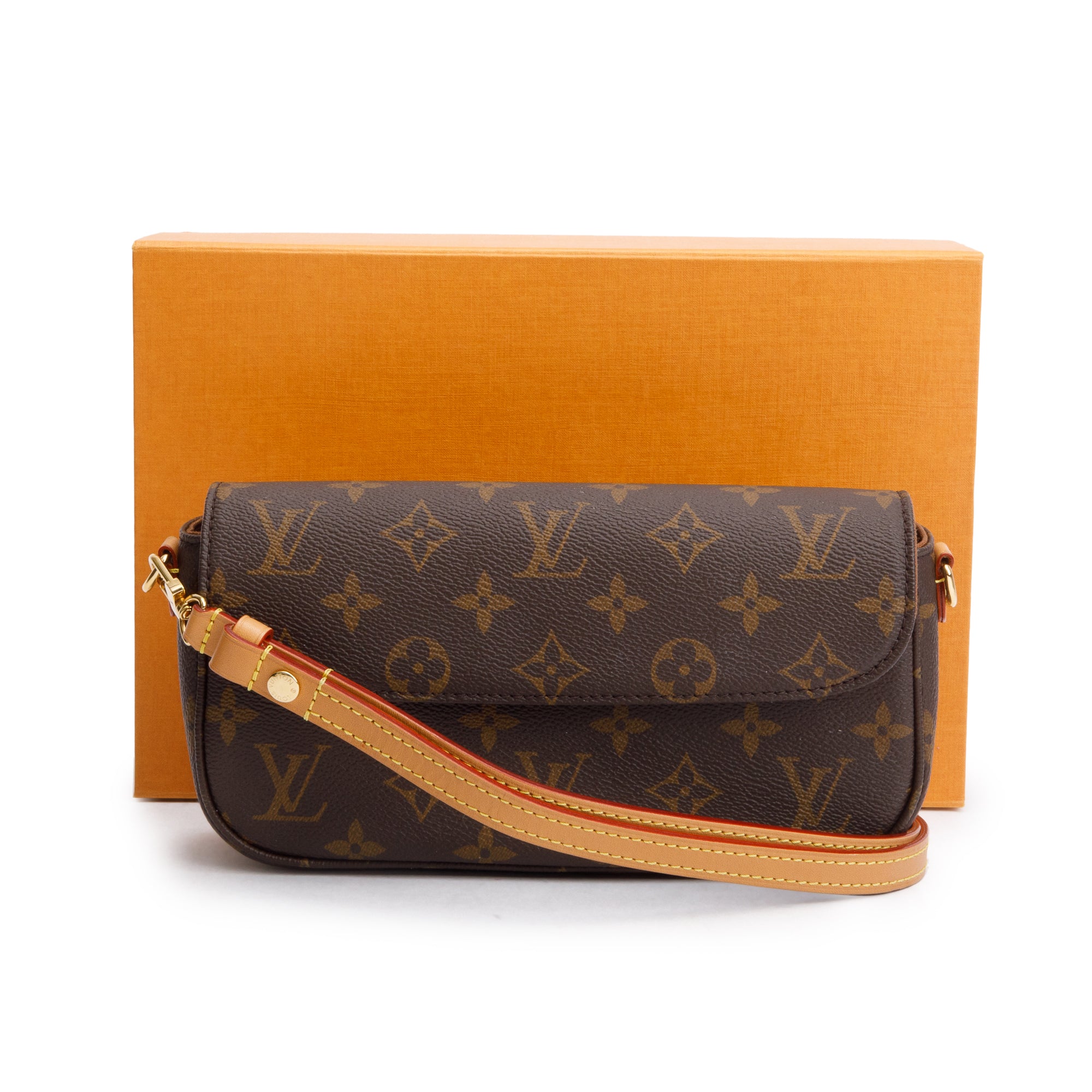Louis Vuitton Monogram Wallet on Chain Ivy w/ Box