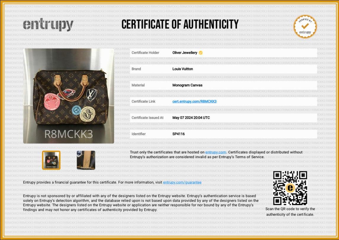 Louis Vuitton Monogram World Tour Speedy Bandouliere 30 w/ Strap