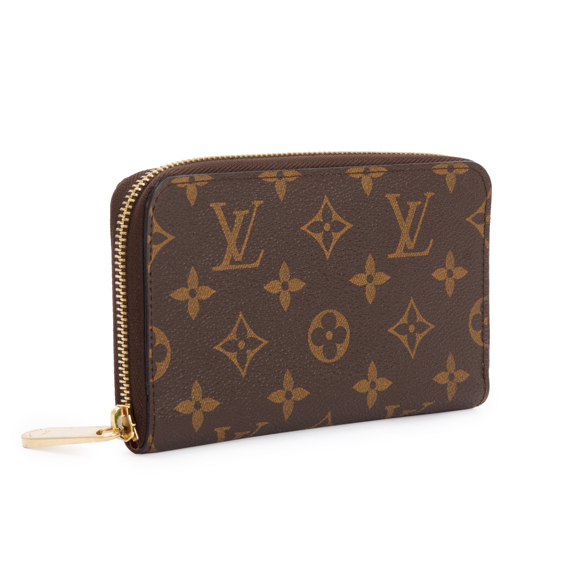 Louis Vuitton Monogram Zippy Compact Organizer Wallet w/ Box