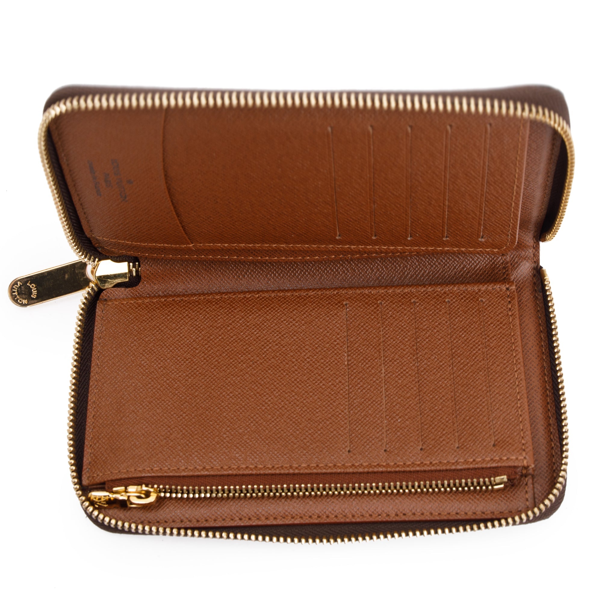 Louis Vuitton Monogram Zippy Compact Organizer Wallet w/ Box