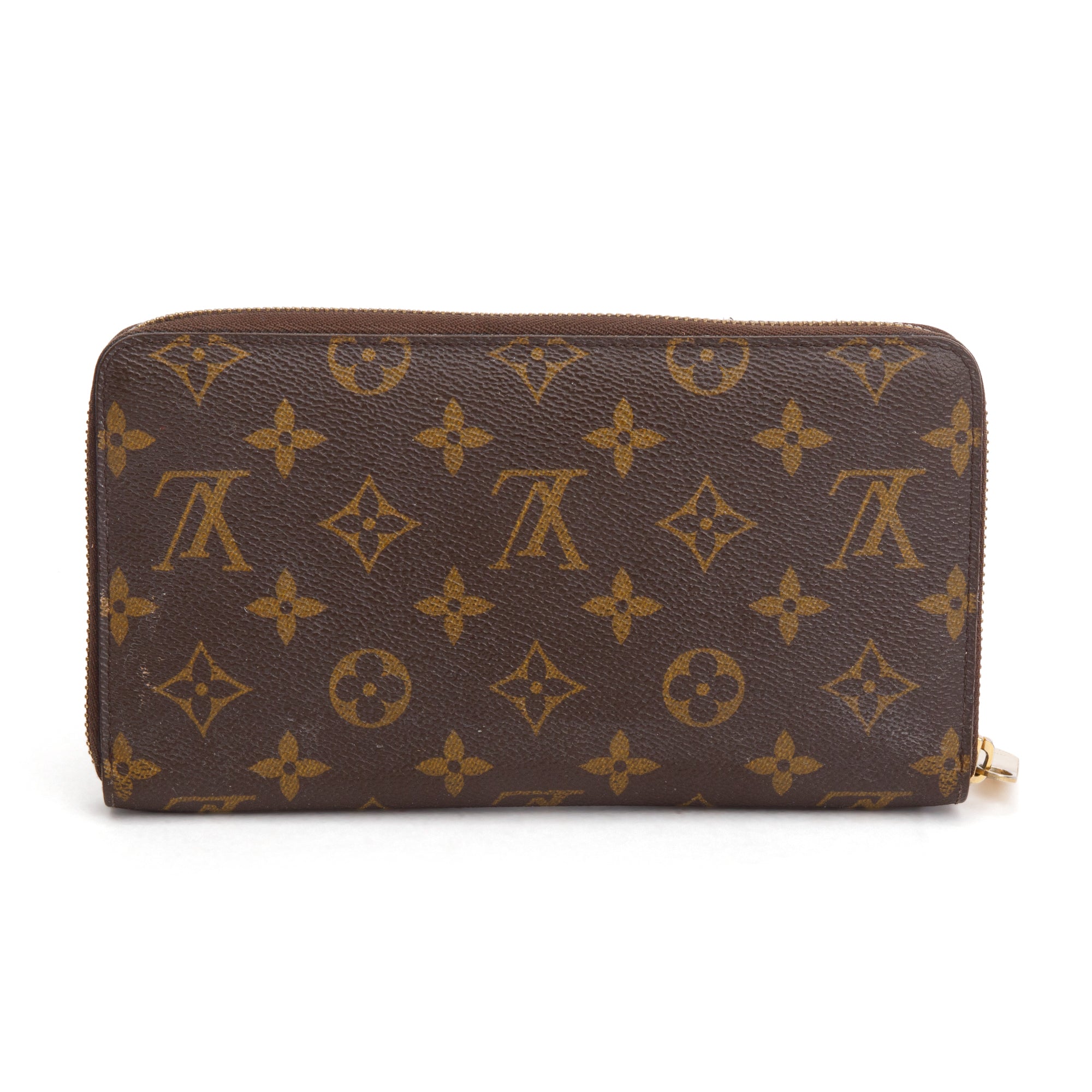 Louis Vuitton Monogram Zippy Organizer Wallet w/ Box