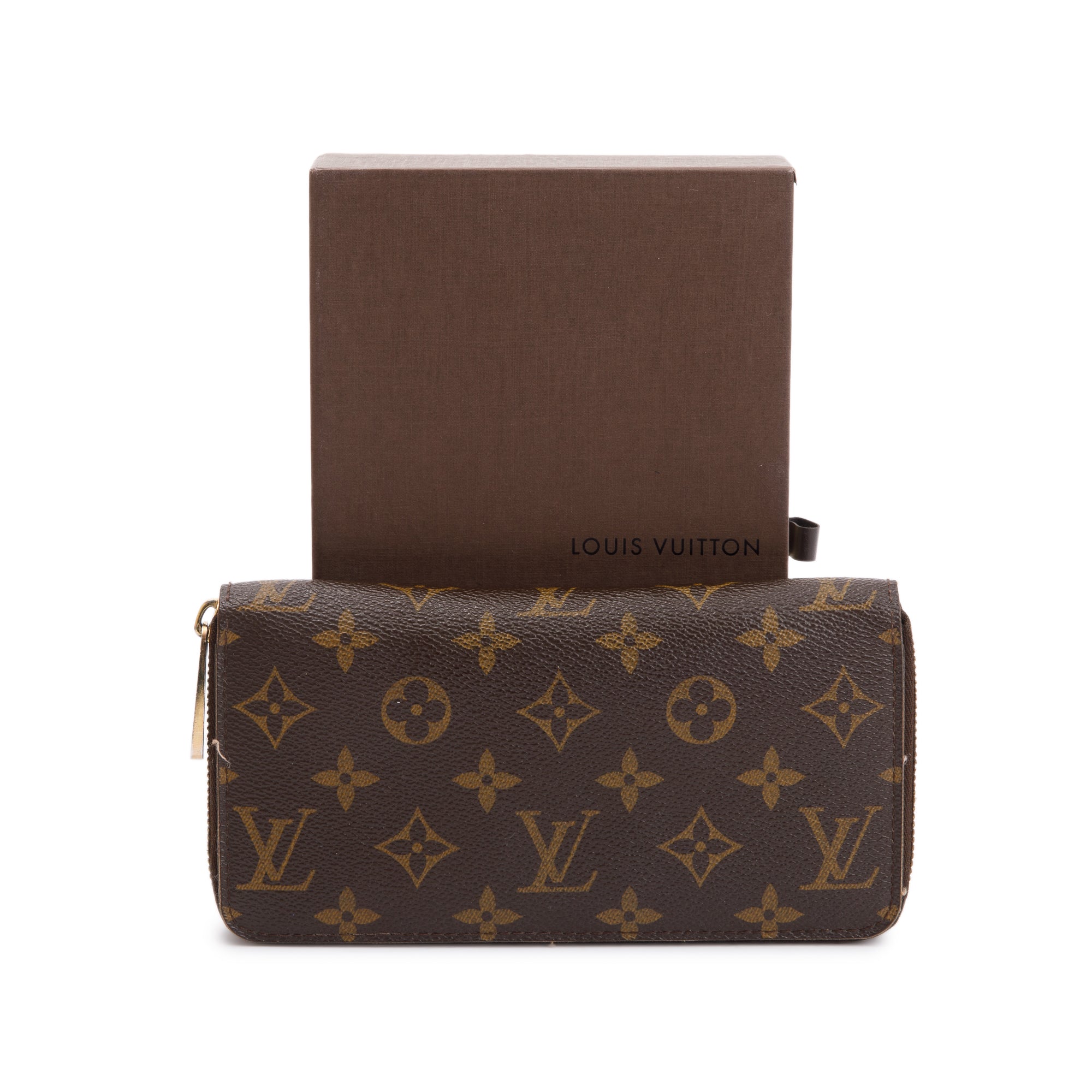 Louis Vuitton Monogram Zippy Wallet w/ Box
